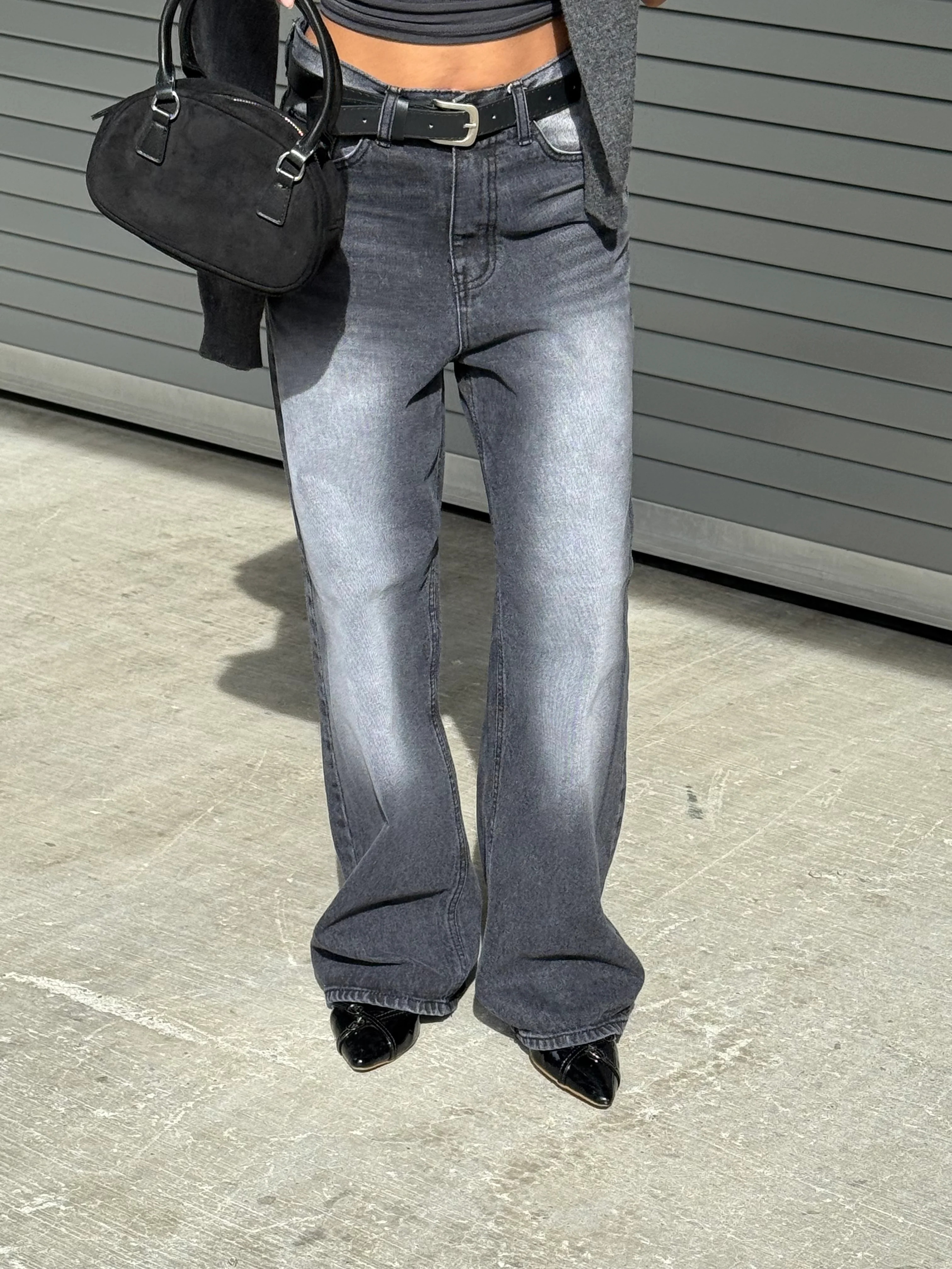 STONE Acid washed baggy jeans - Image 6