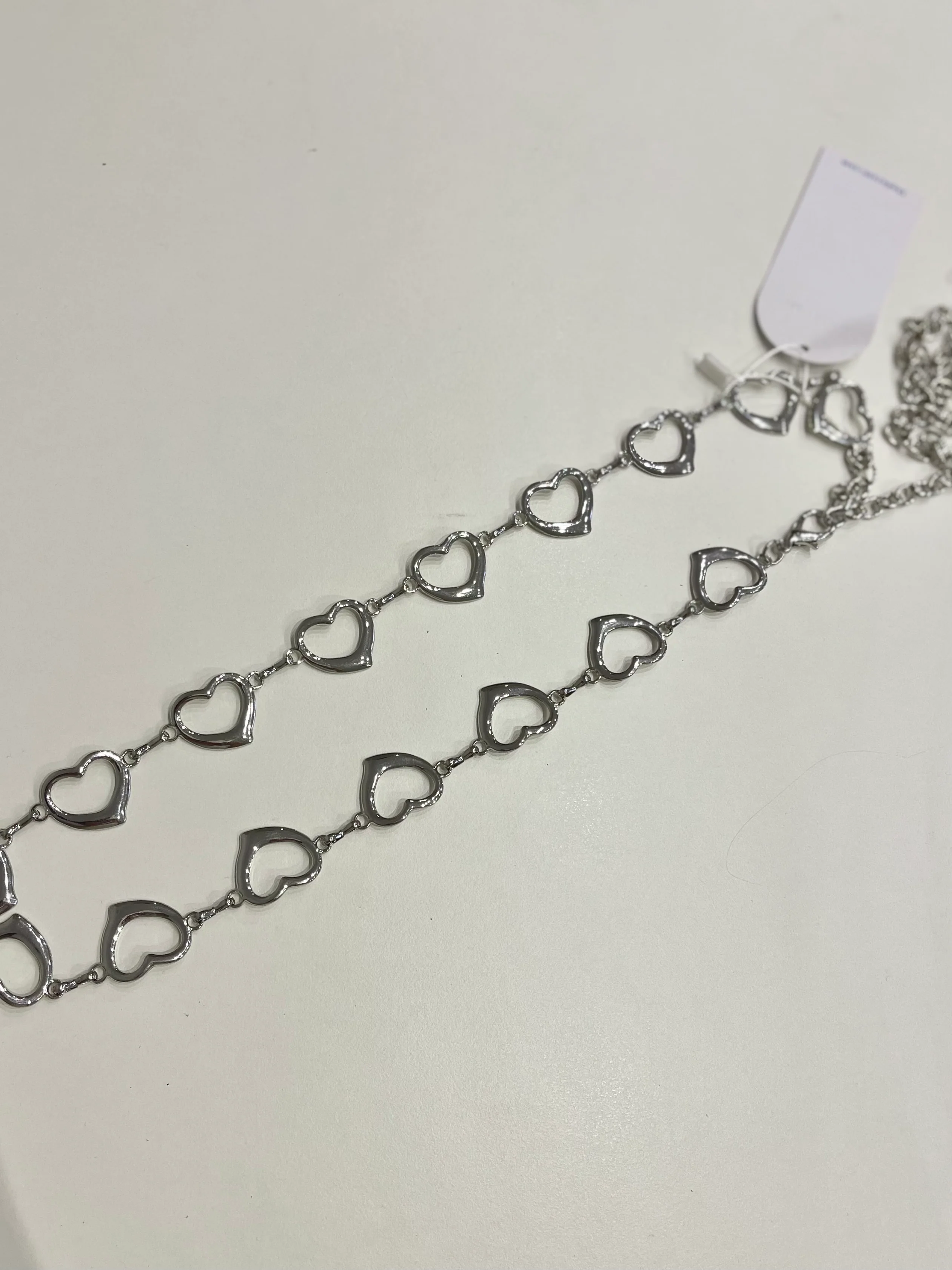 AMOUR Heart chain belt