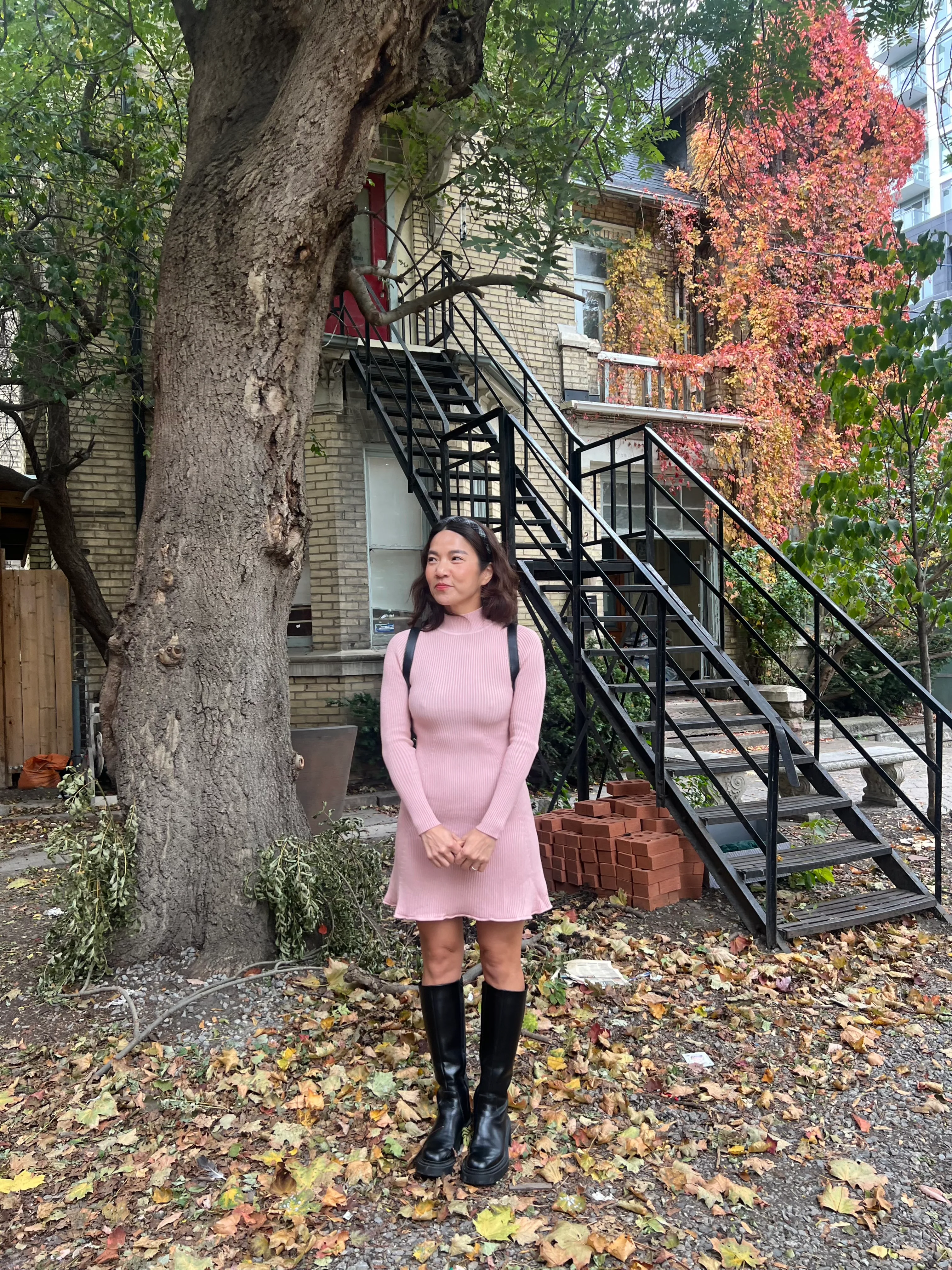 BARRE Mini turtleneck dress - Image 16