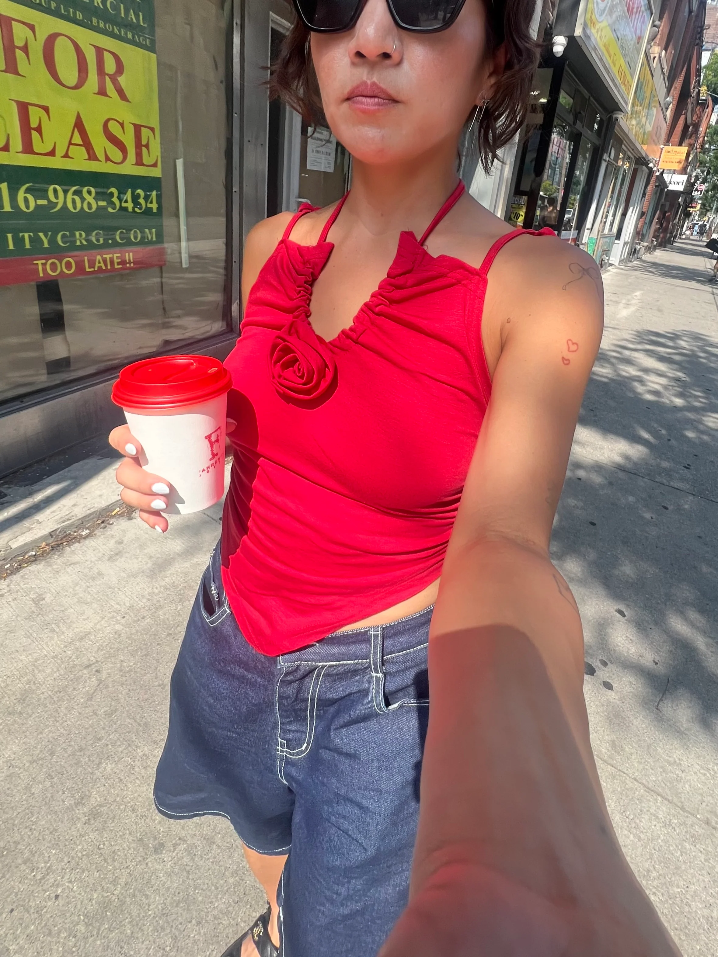 BEVEL Rose top - Image 3