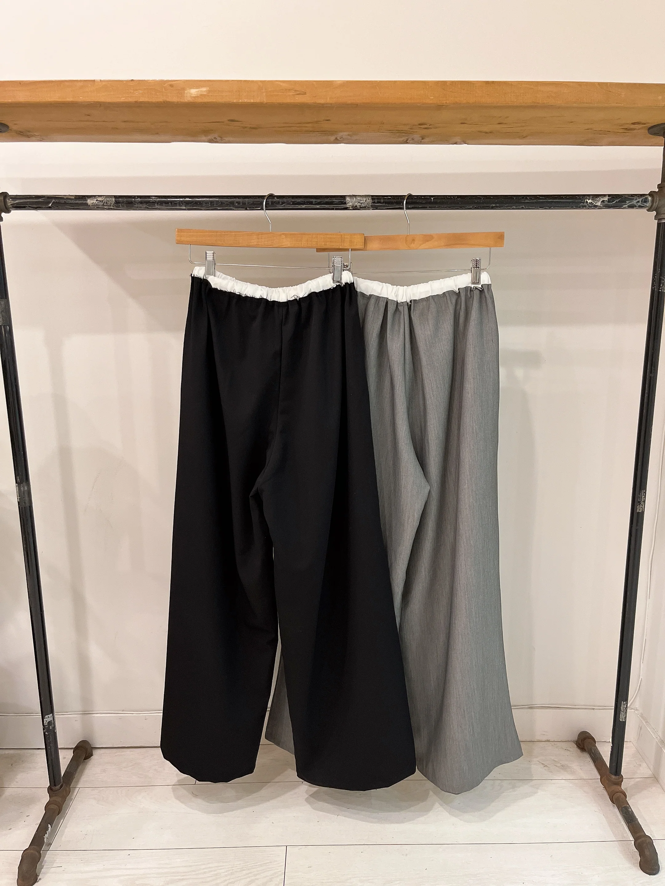 BOSS Super wide legged trouser - Image 17