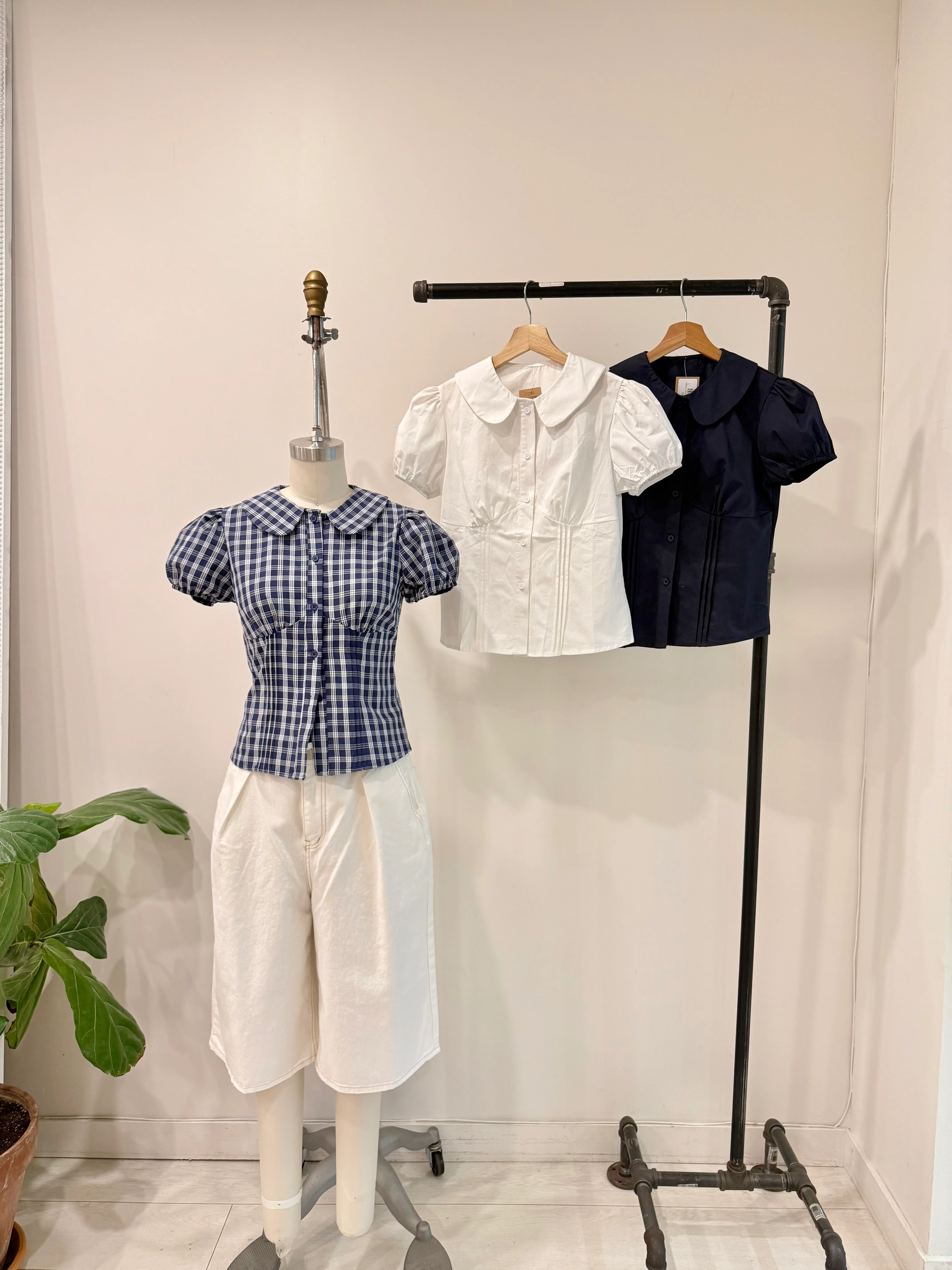 CALLIE Pintuck shirt - Image 2