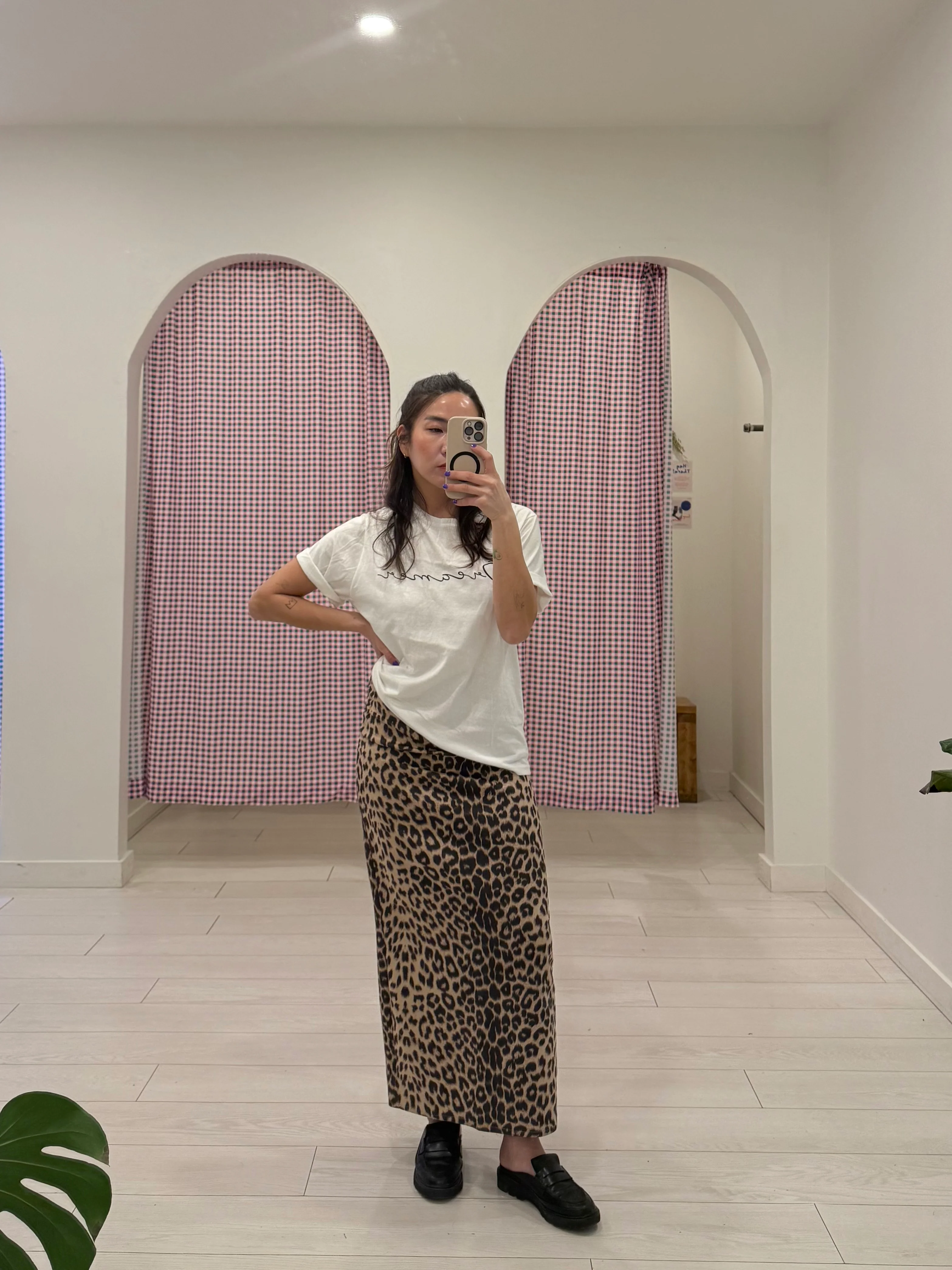 EXIT Cheetah print maxi skirt - Image 4