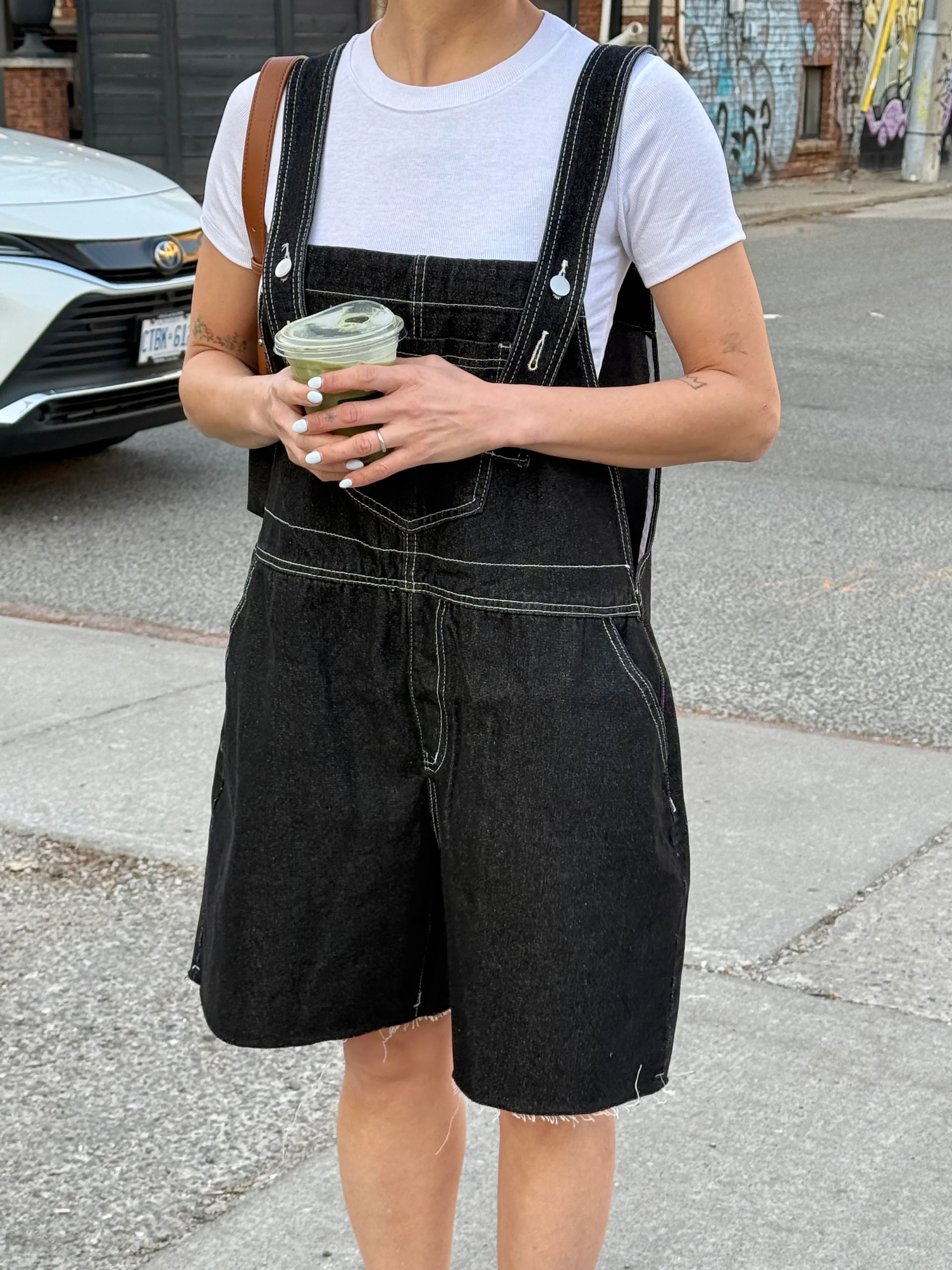 CHOP Raw denim shortalls - Image 3