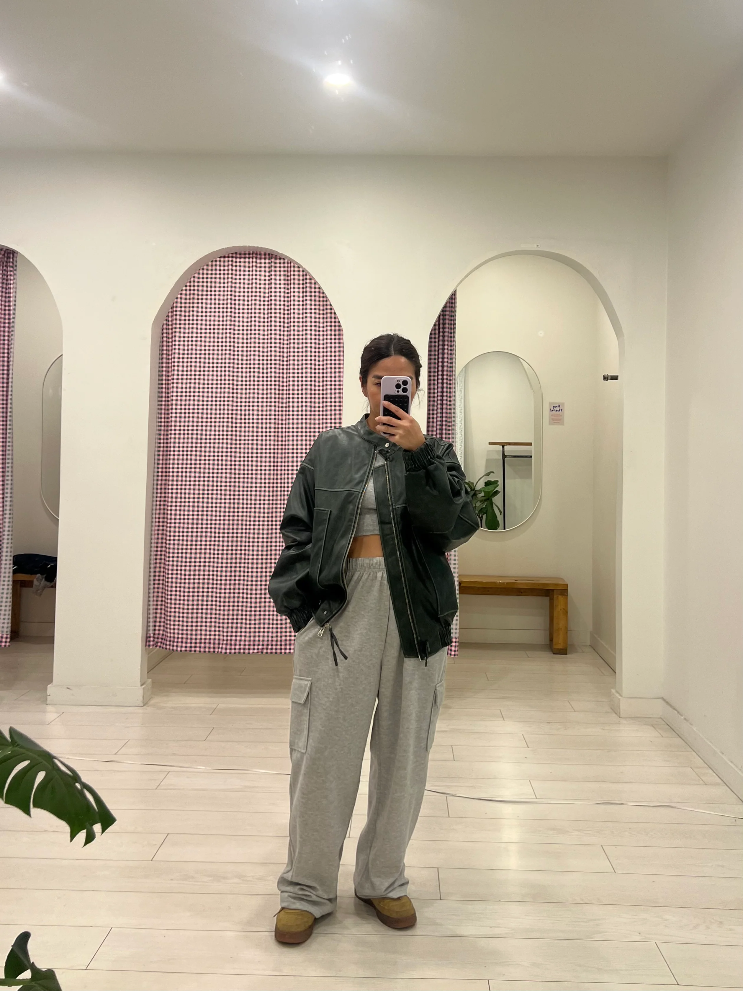 CRYSTAL Cargo sweatpants - Image 2