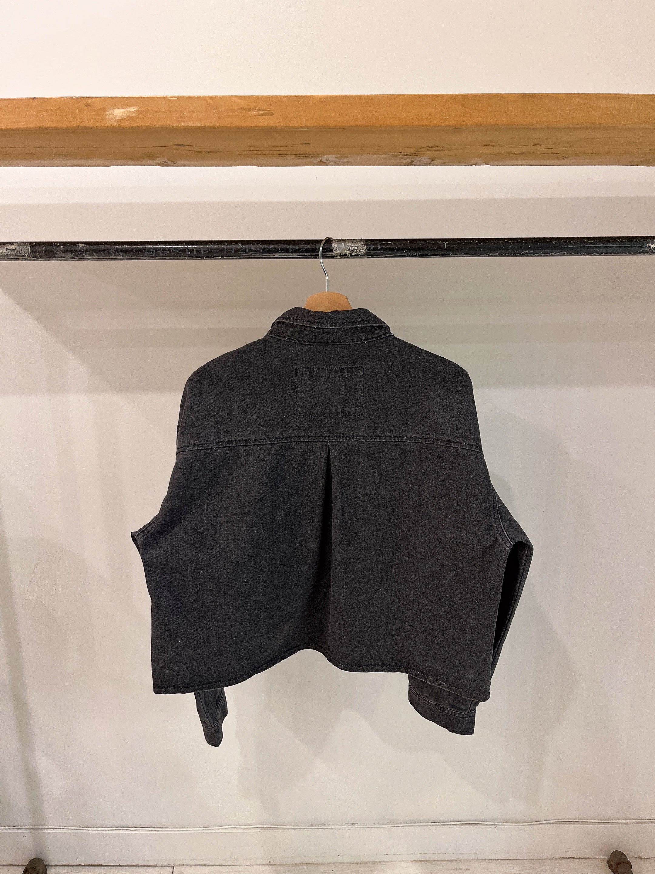 DAIRO Cropped denim shirt - Image 12