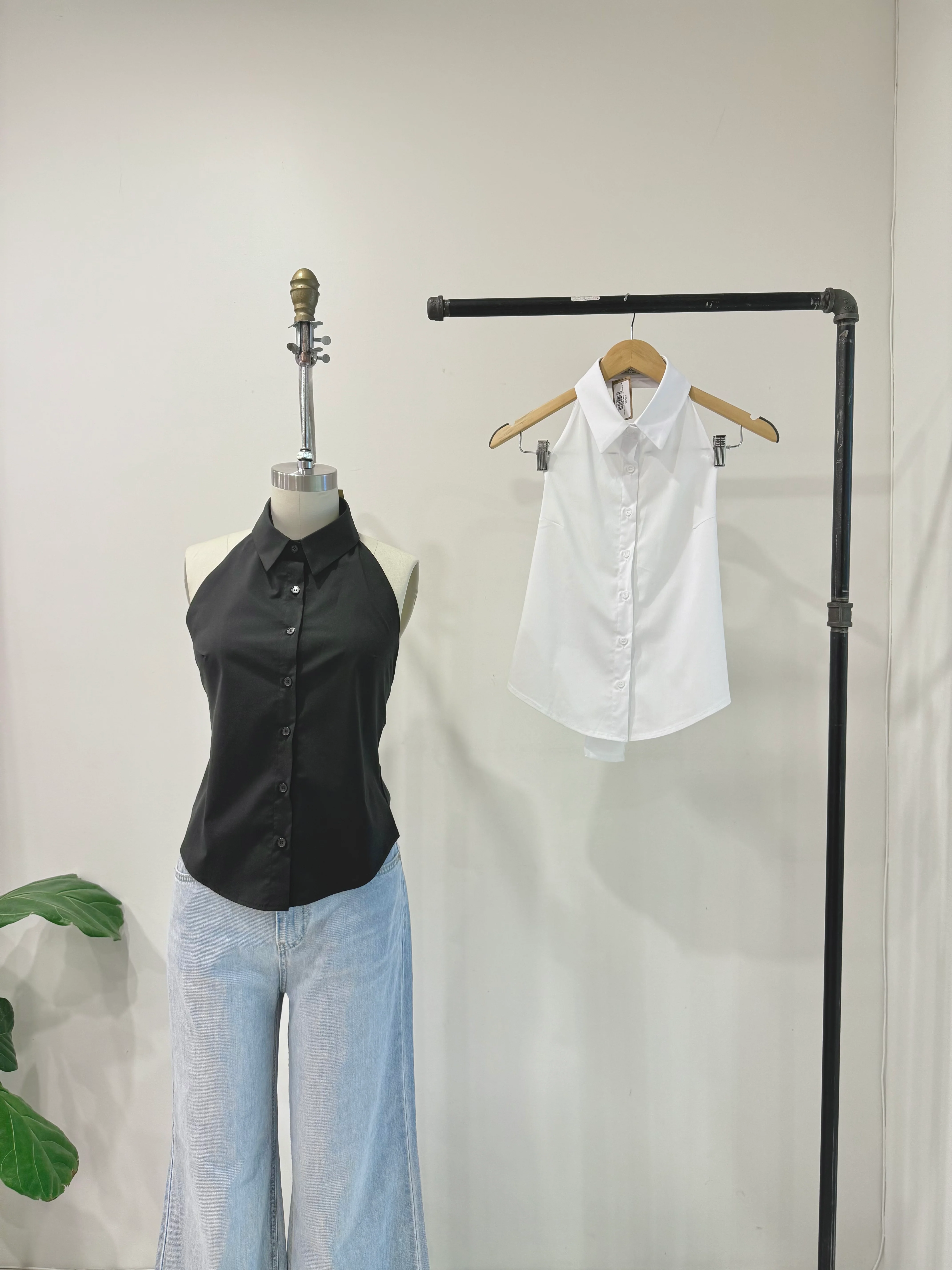 DASHA Backless halter shirt - Image 6