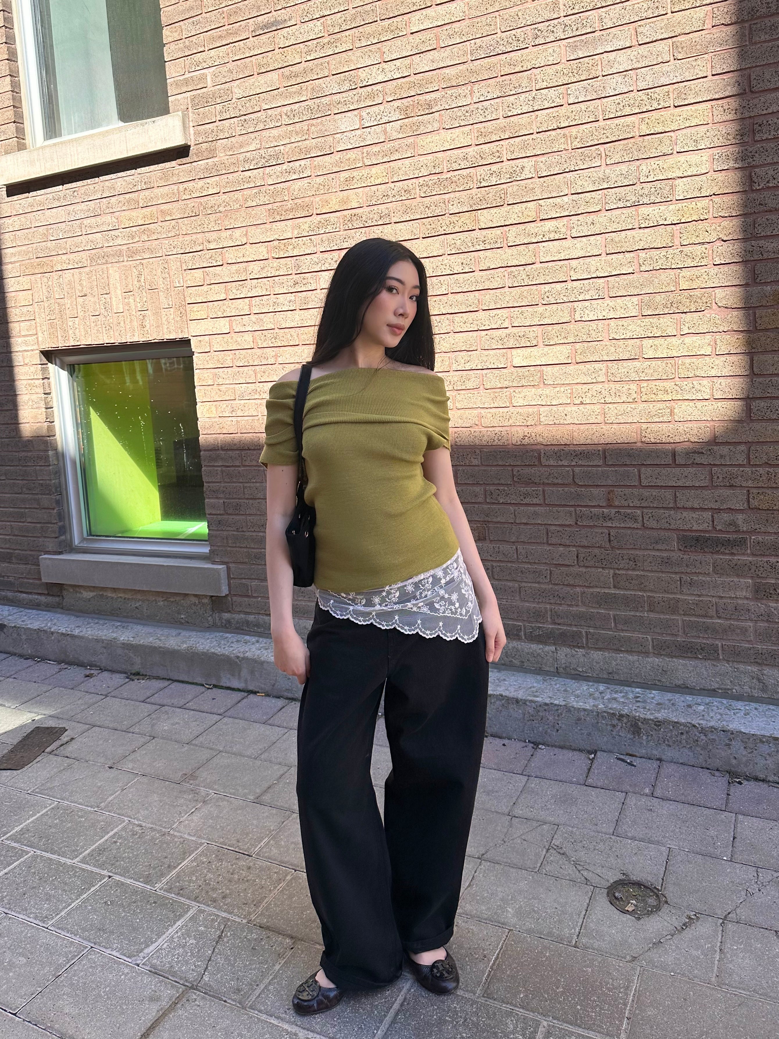 DEMIAN Off shoulder knit top - Image 6
