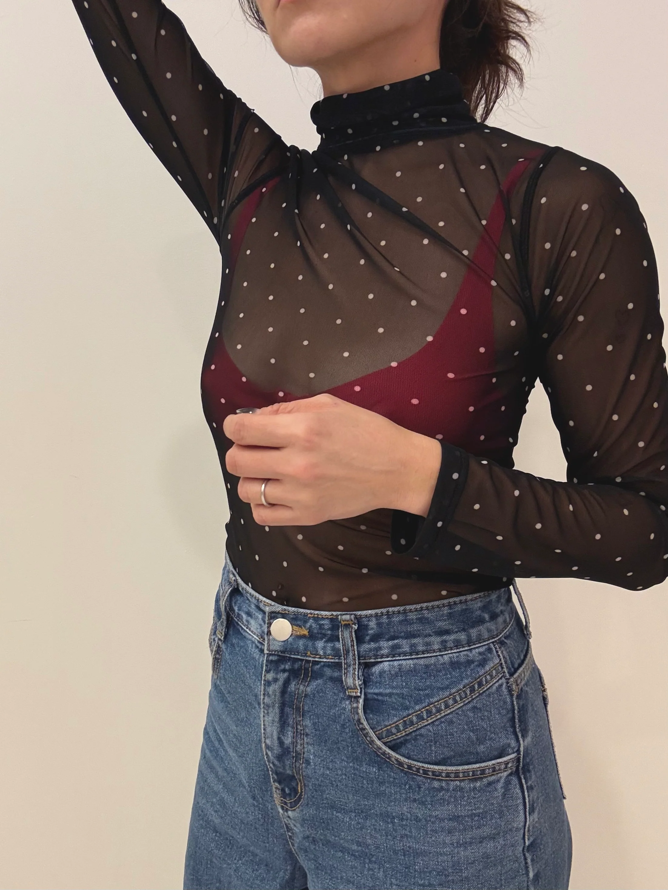 DADA Polkadot mesh top - Image 12