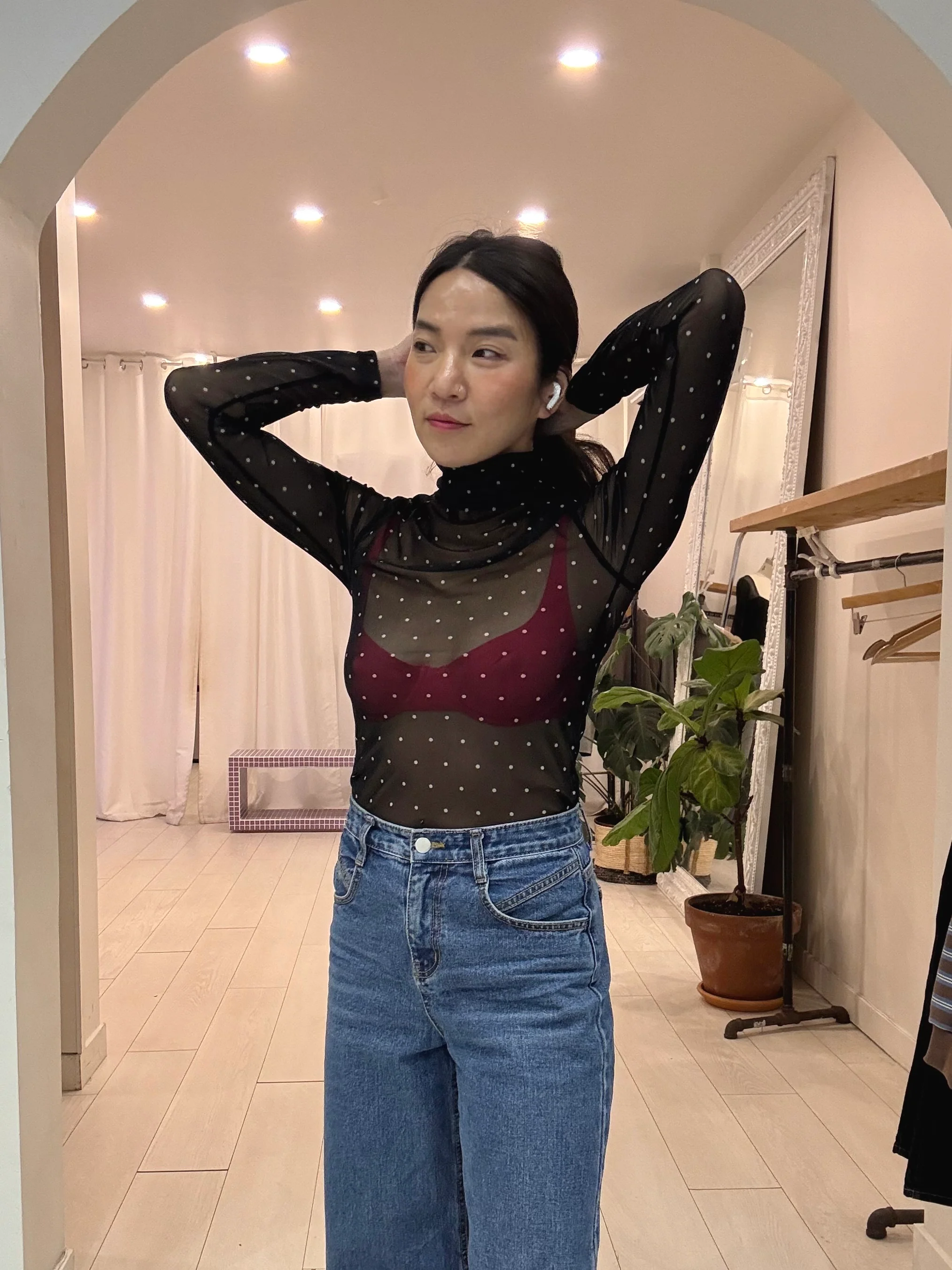 DADA Polkadot mesh top - Image 13