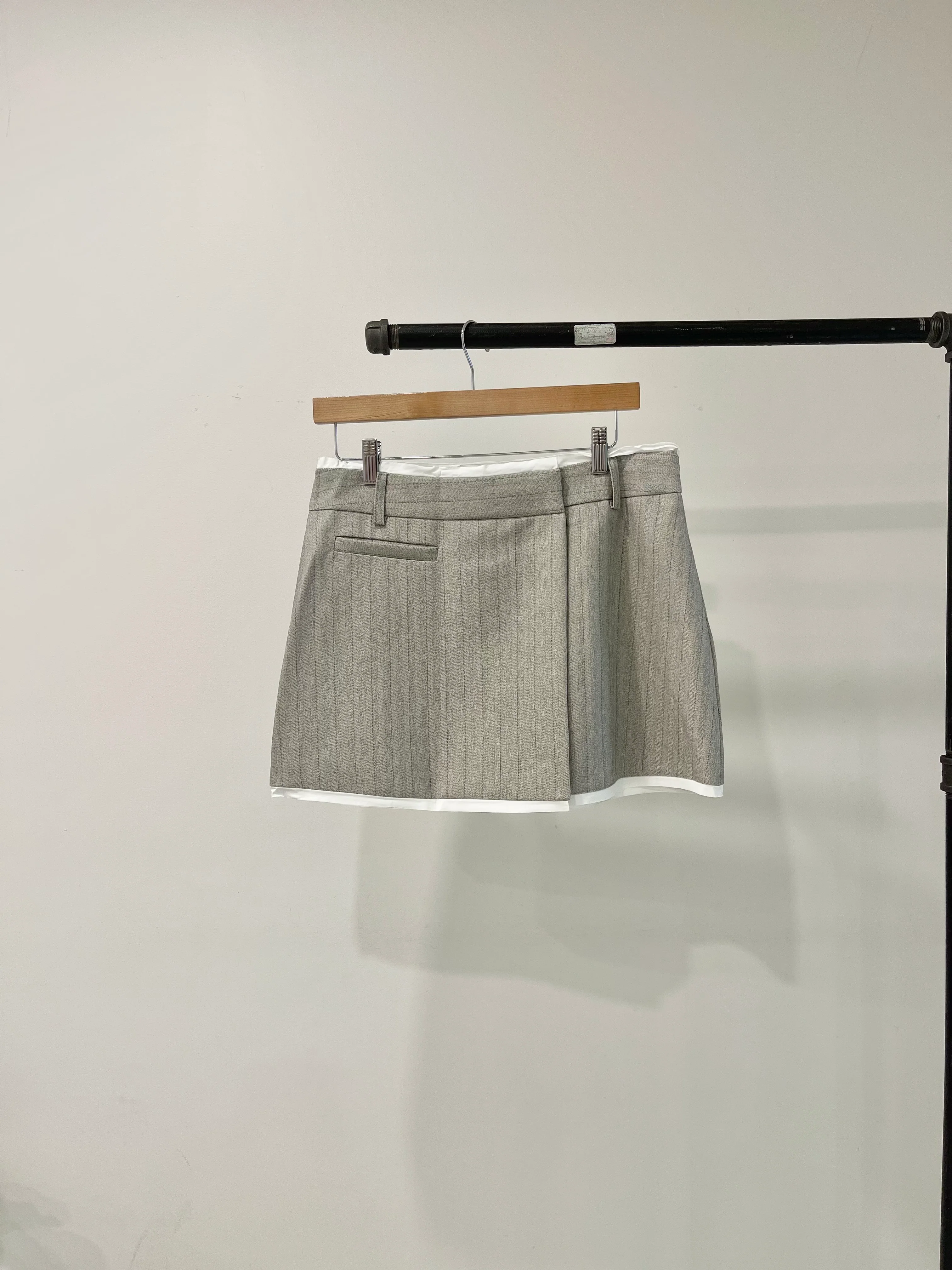 MABEL Pinstripe mini skirt - Image 18