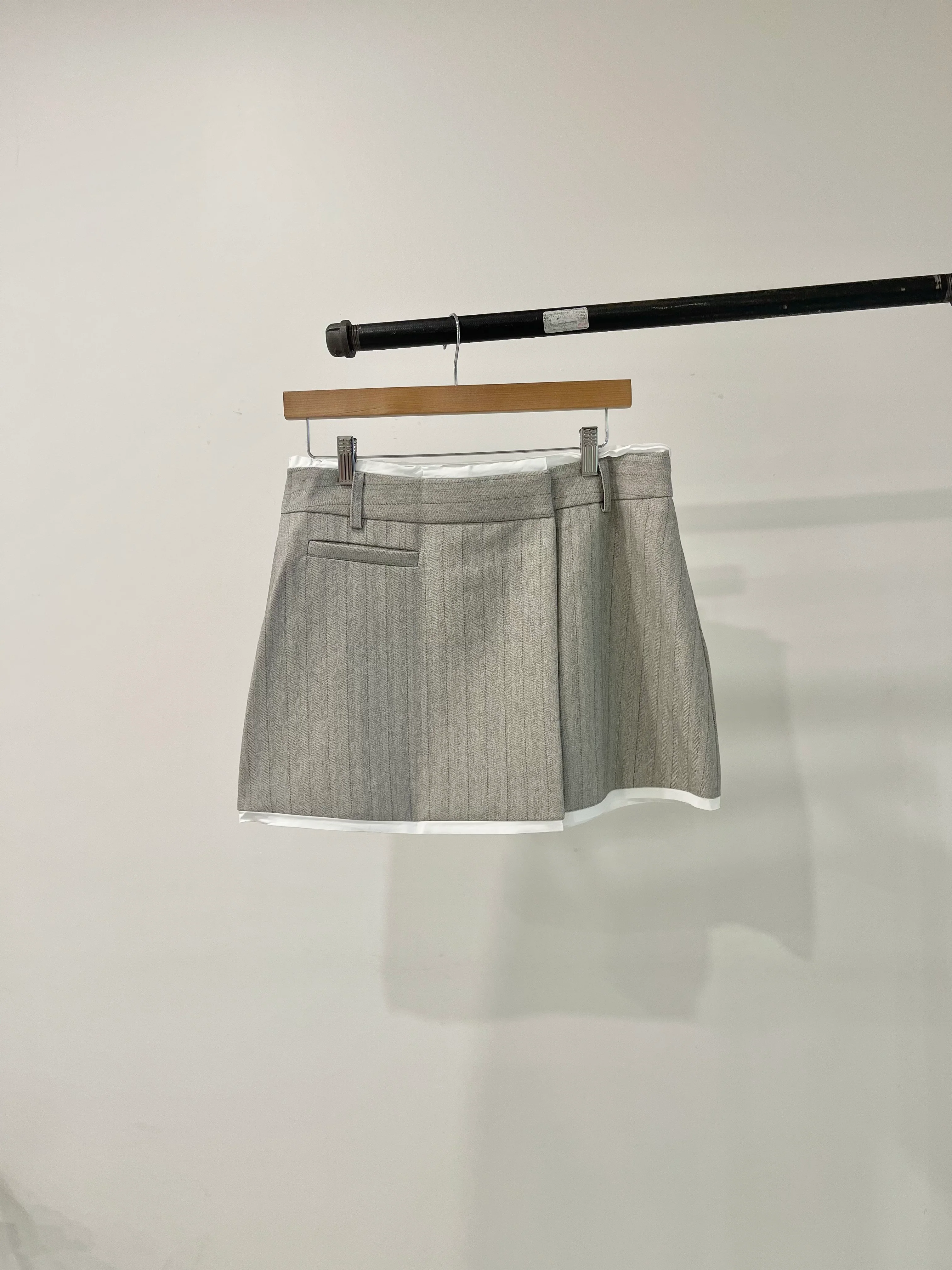 MABEL Pinstripe mini skirt - Image 22