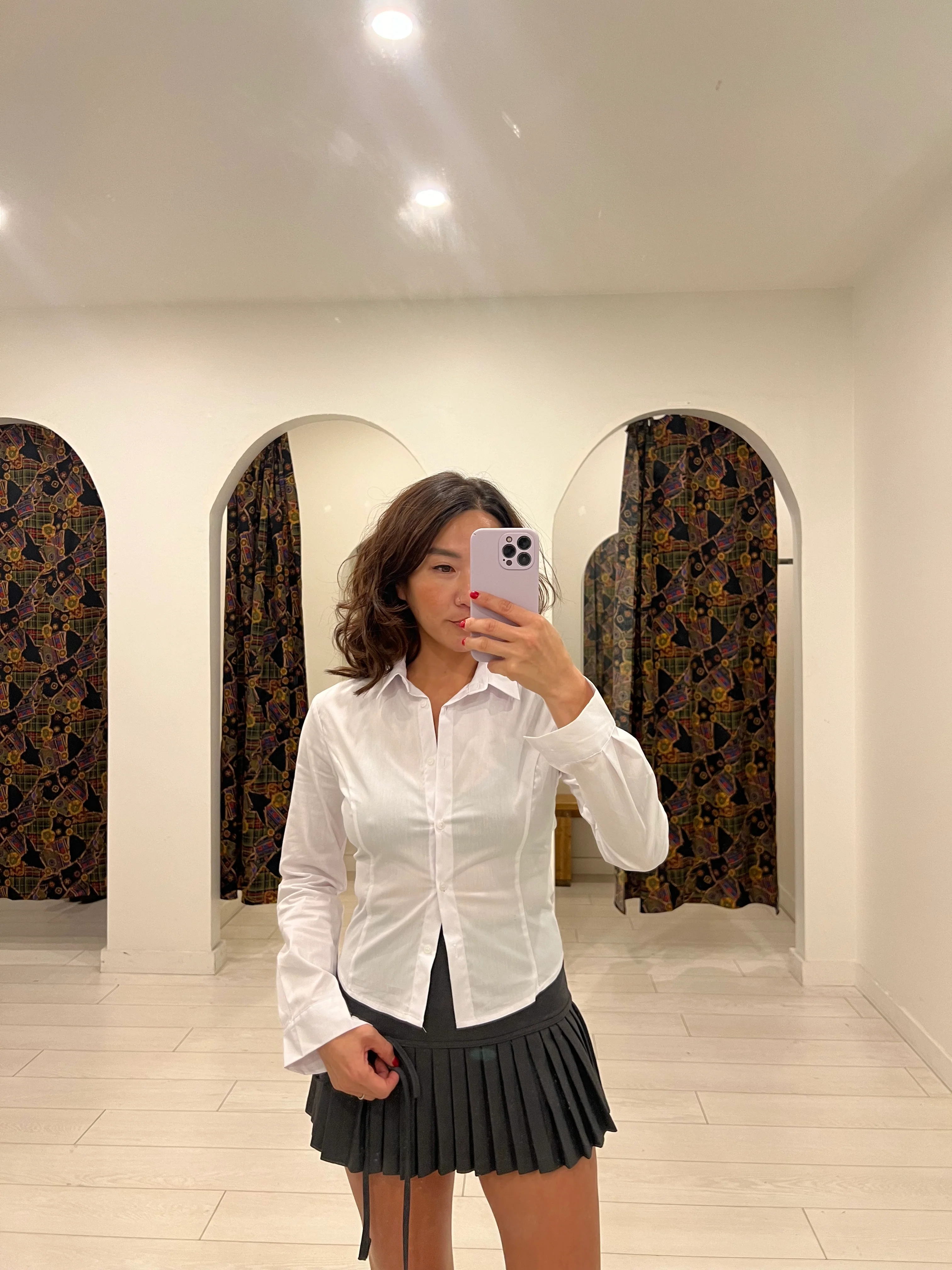 ERIA Tapered waist shirt - Image 7