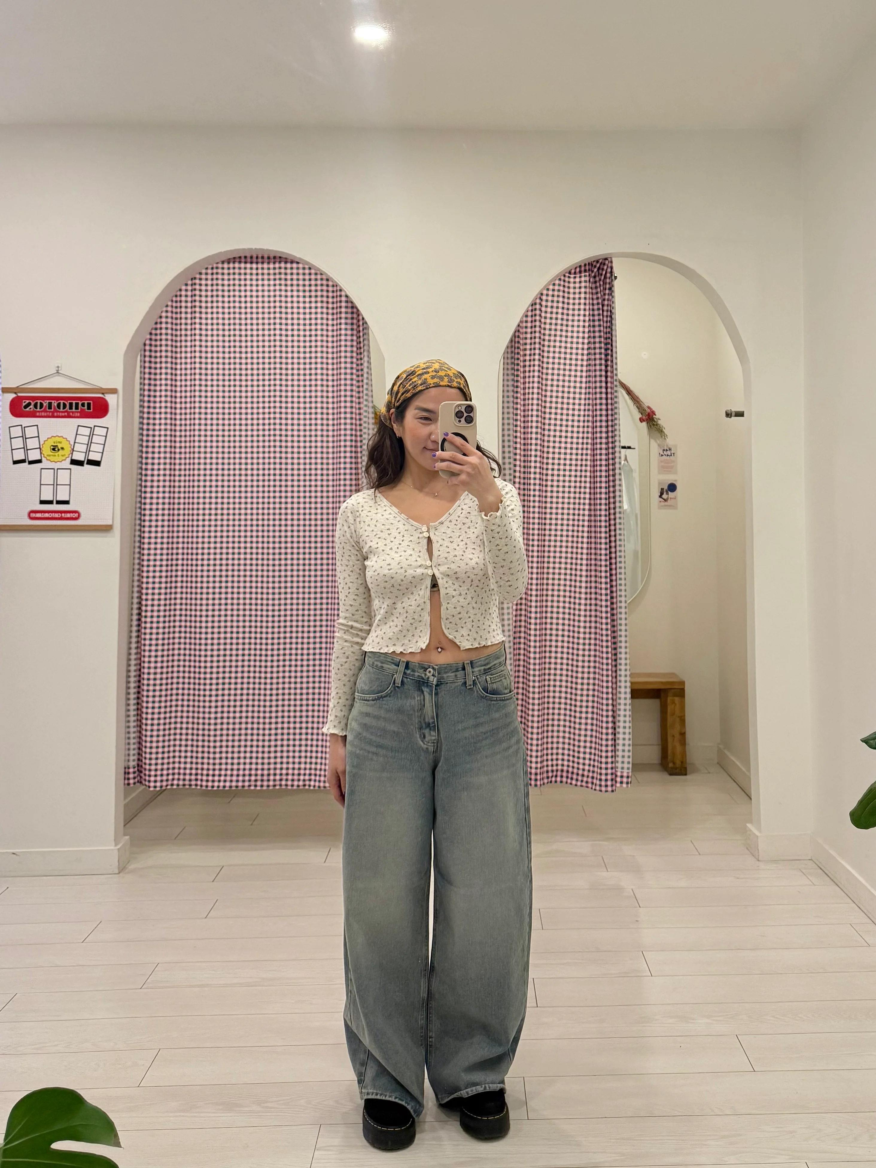 FORTY Acid washed baggy jeans - Image 8