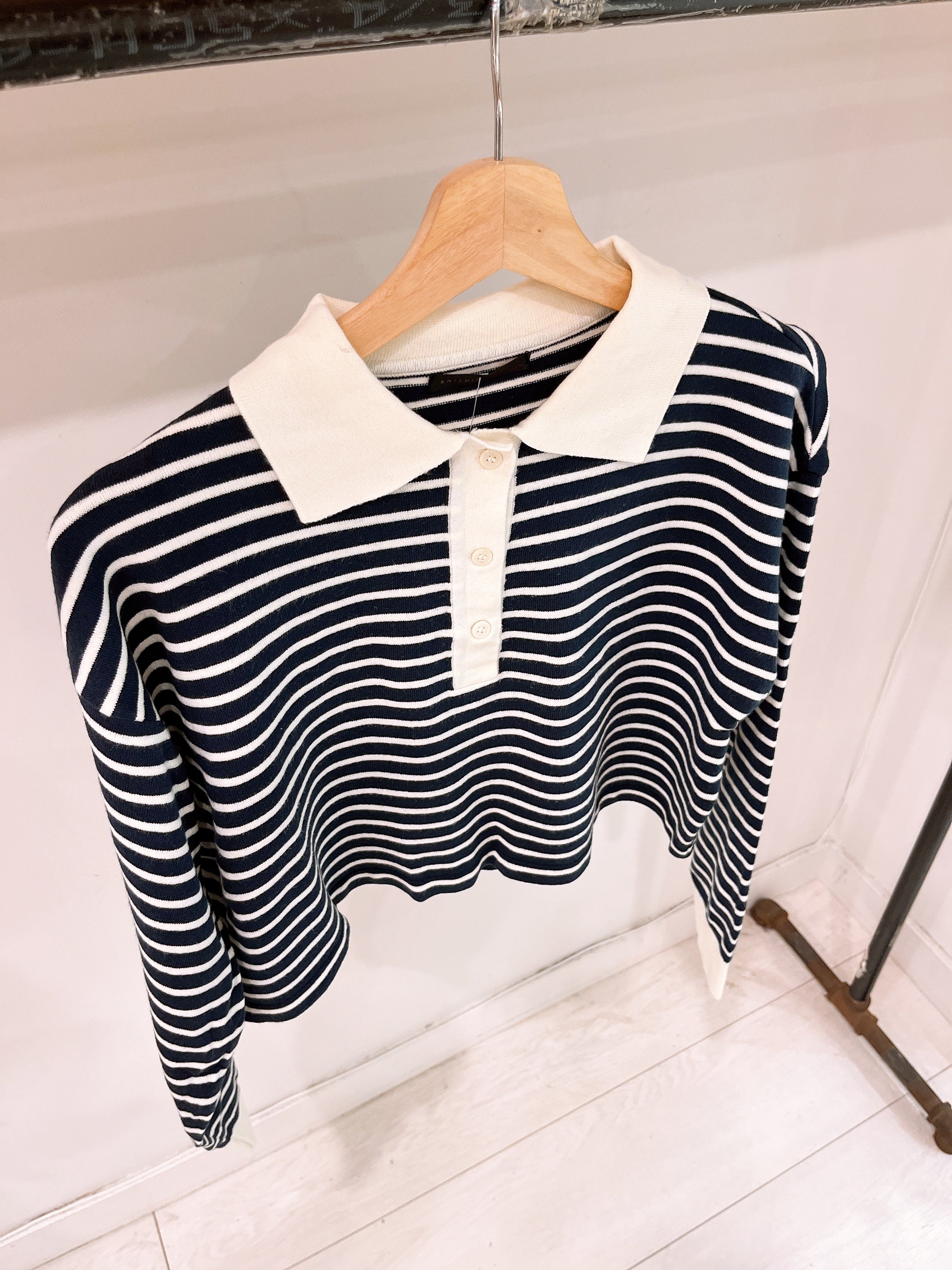 GORI Collared stripe knit - Image 21