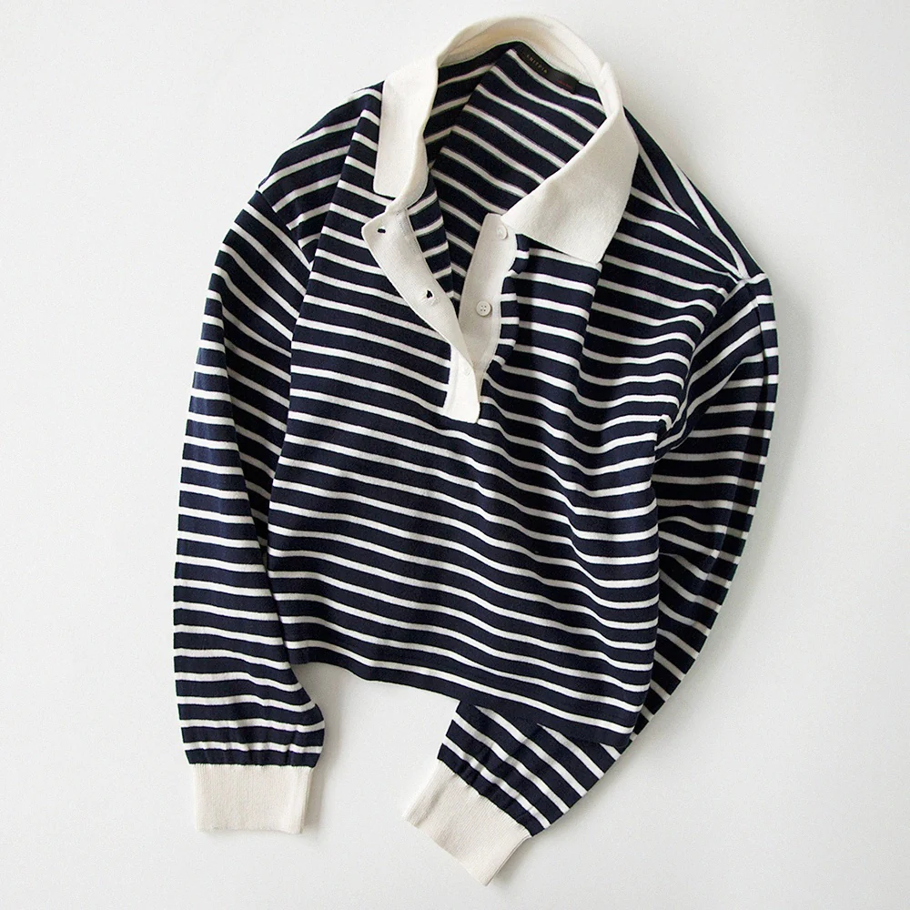 GORI Collared stripe knit - Image 38