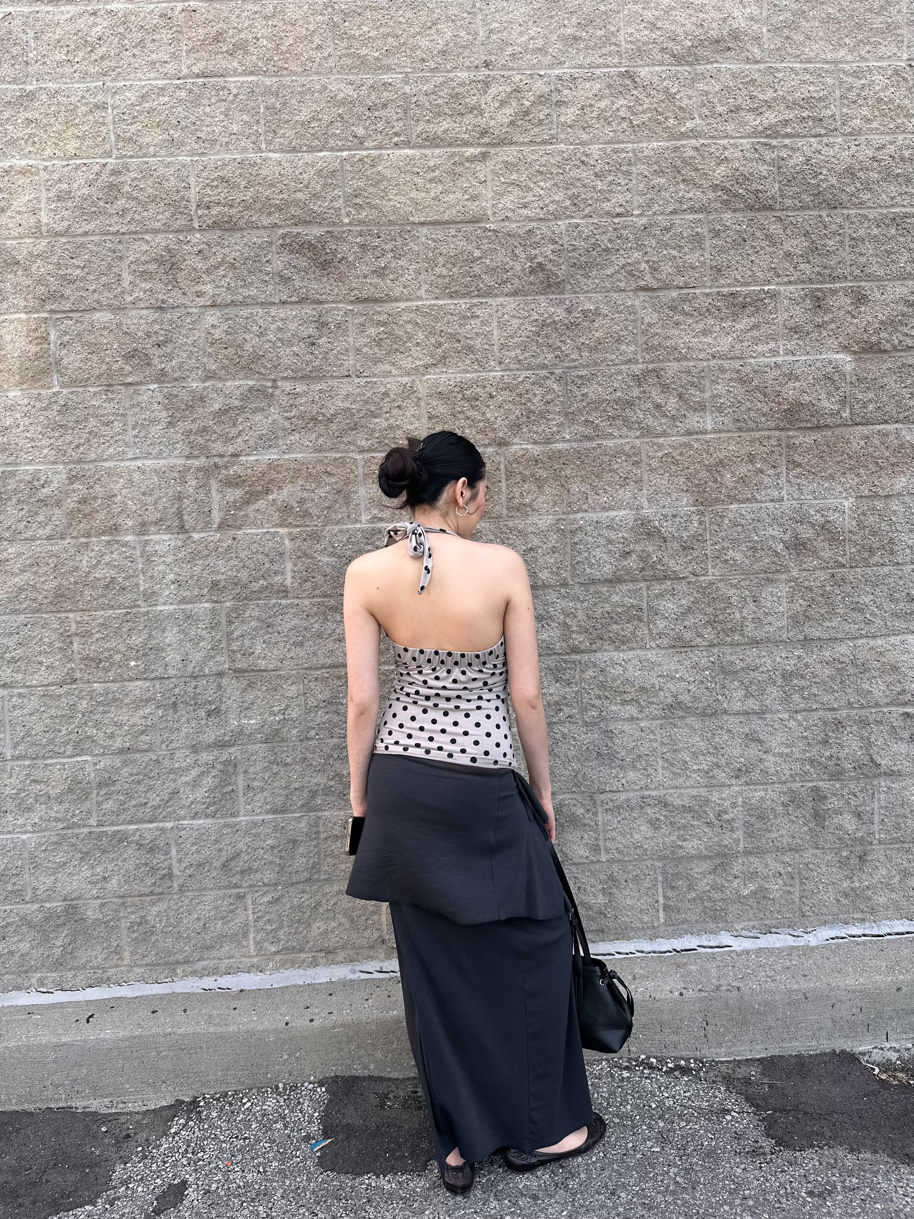 HARLOW Drawstring maxi skirt - Image 3