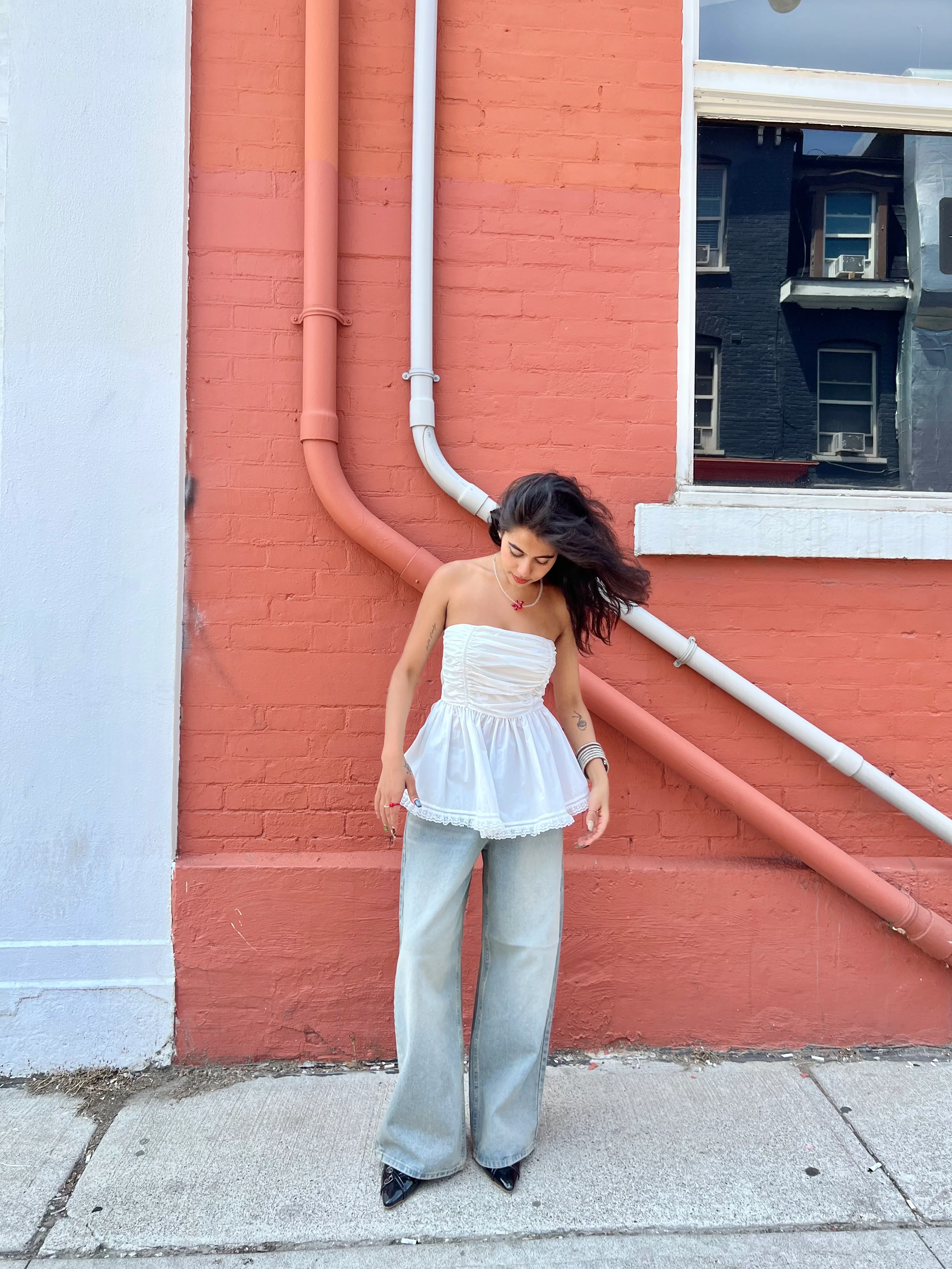 HAZEL Peplum top - Image 3