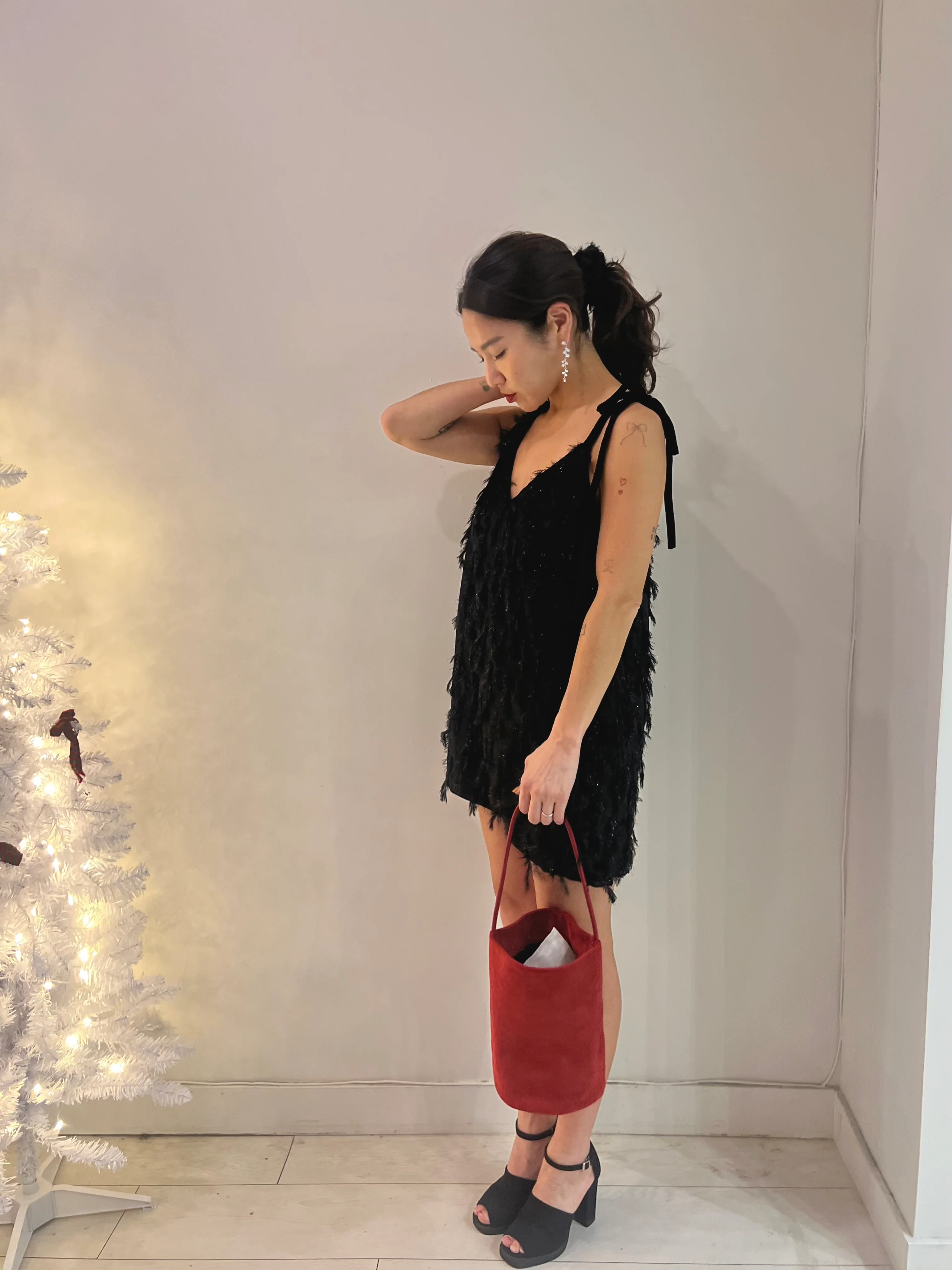 IVY Glitter fringe dress - Image 10