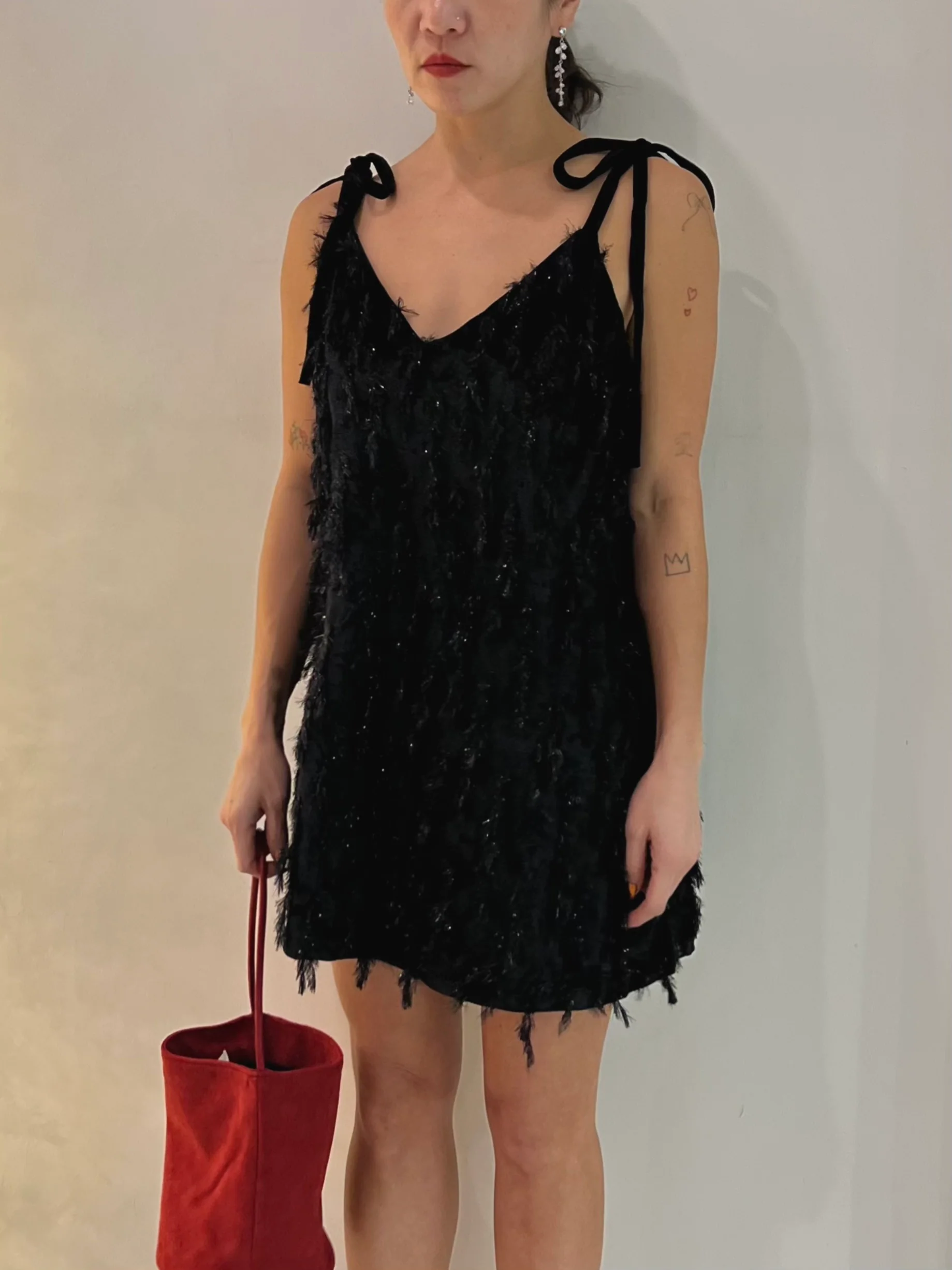 IVY Glitter fringe dress - Image 13