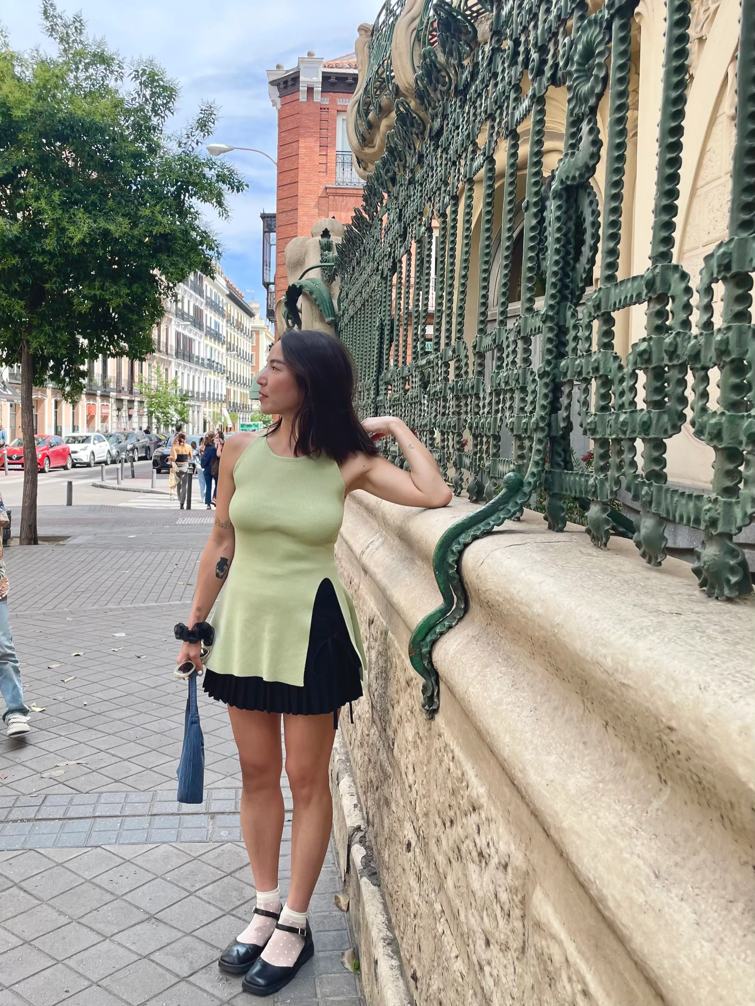 JENNA Pleated mini skirt - Image 14