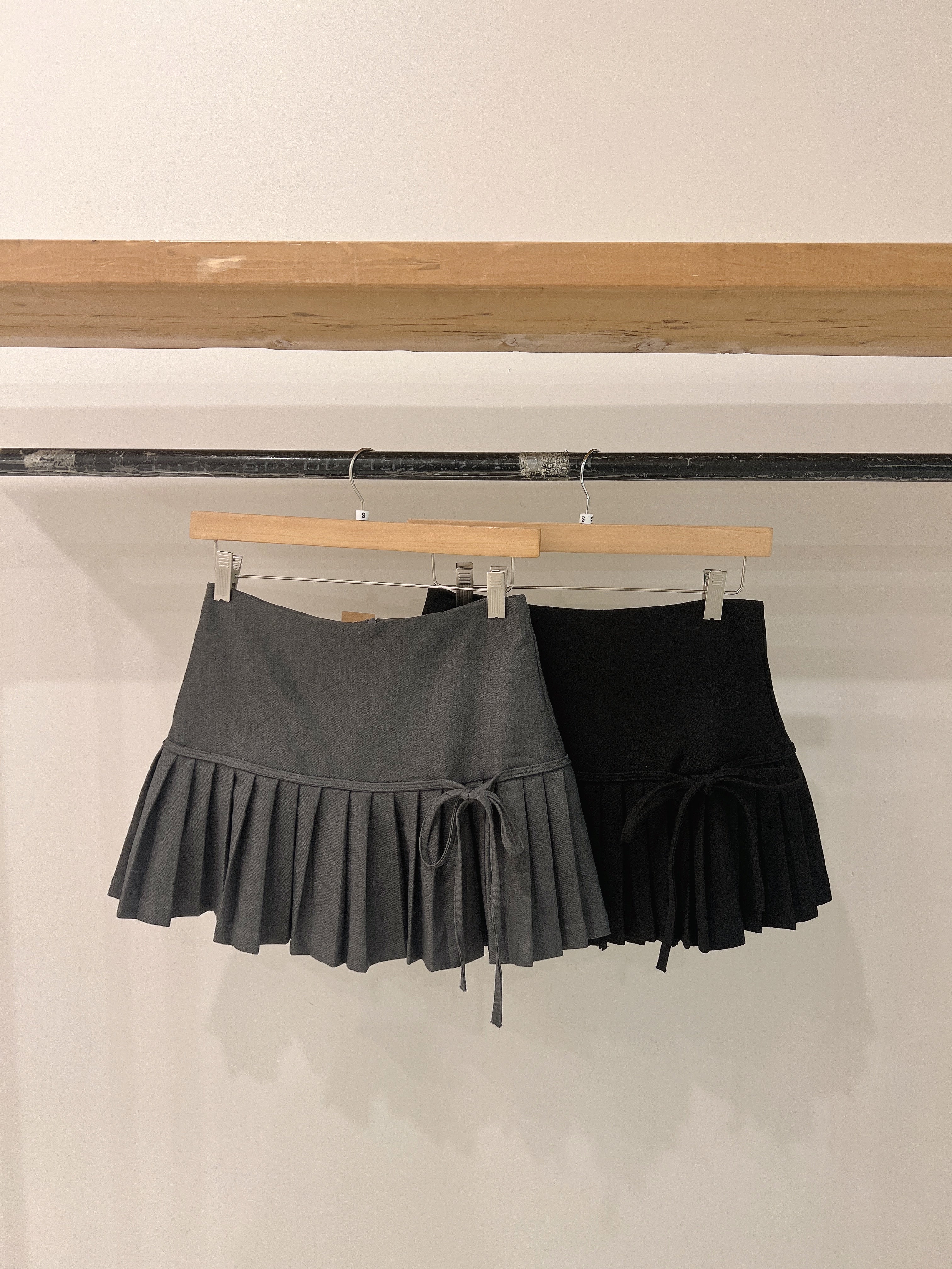 JENNA Pleated mini skirt - Image 32