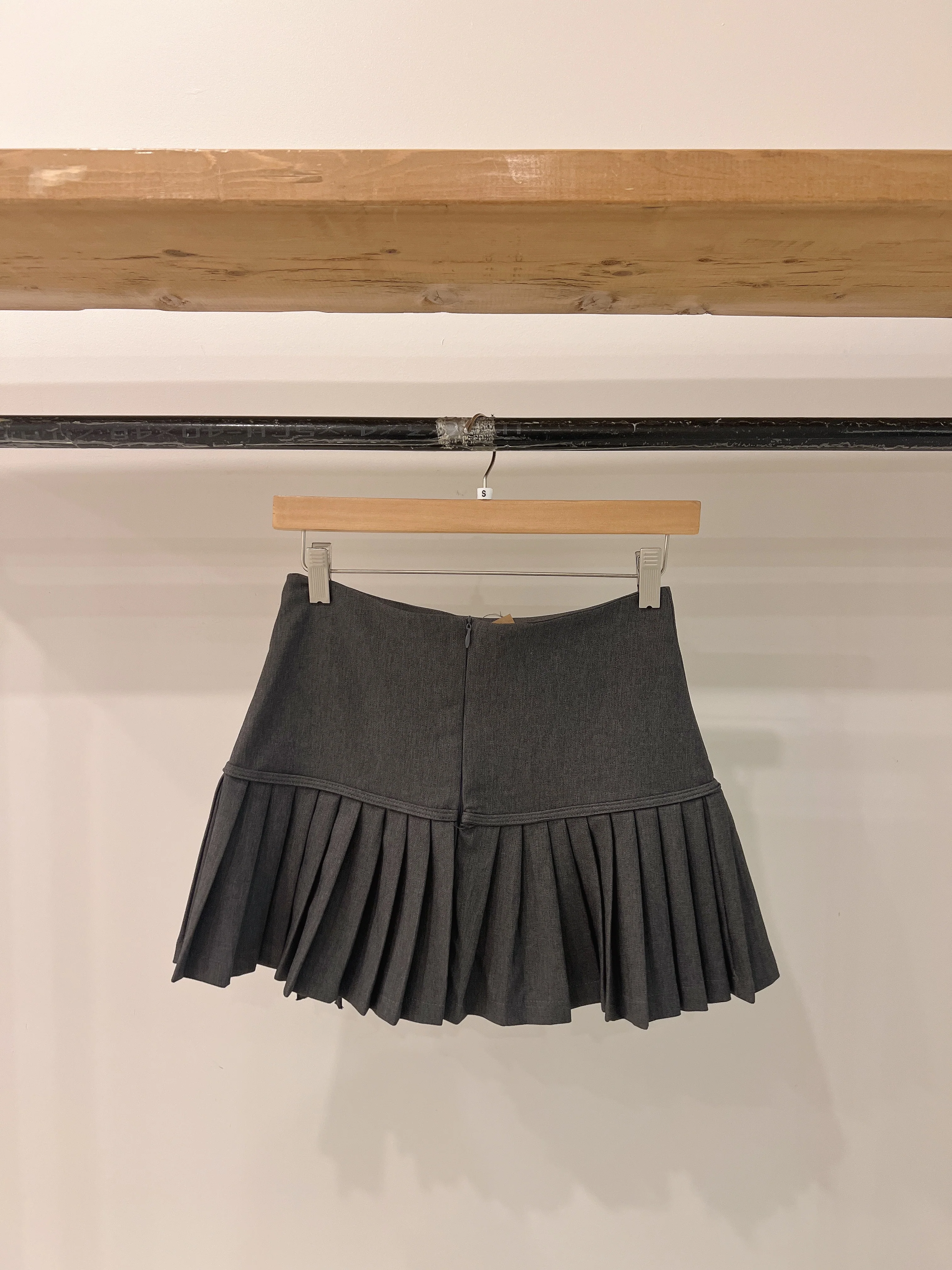 JENNA Pleated mini skirt - Image 36