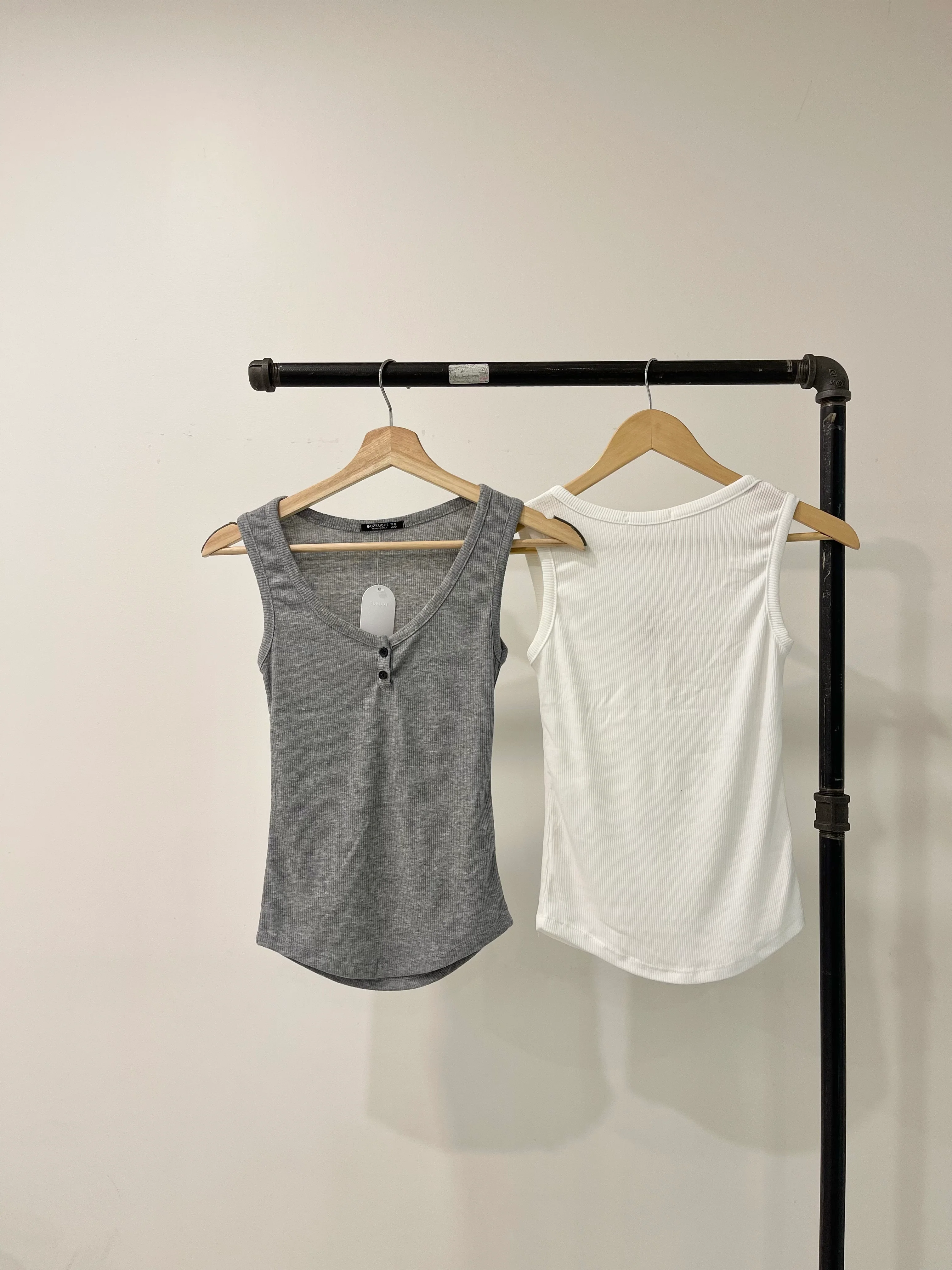ESME Ribbed henley tank - Image 15