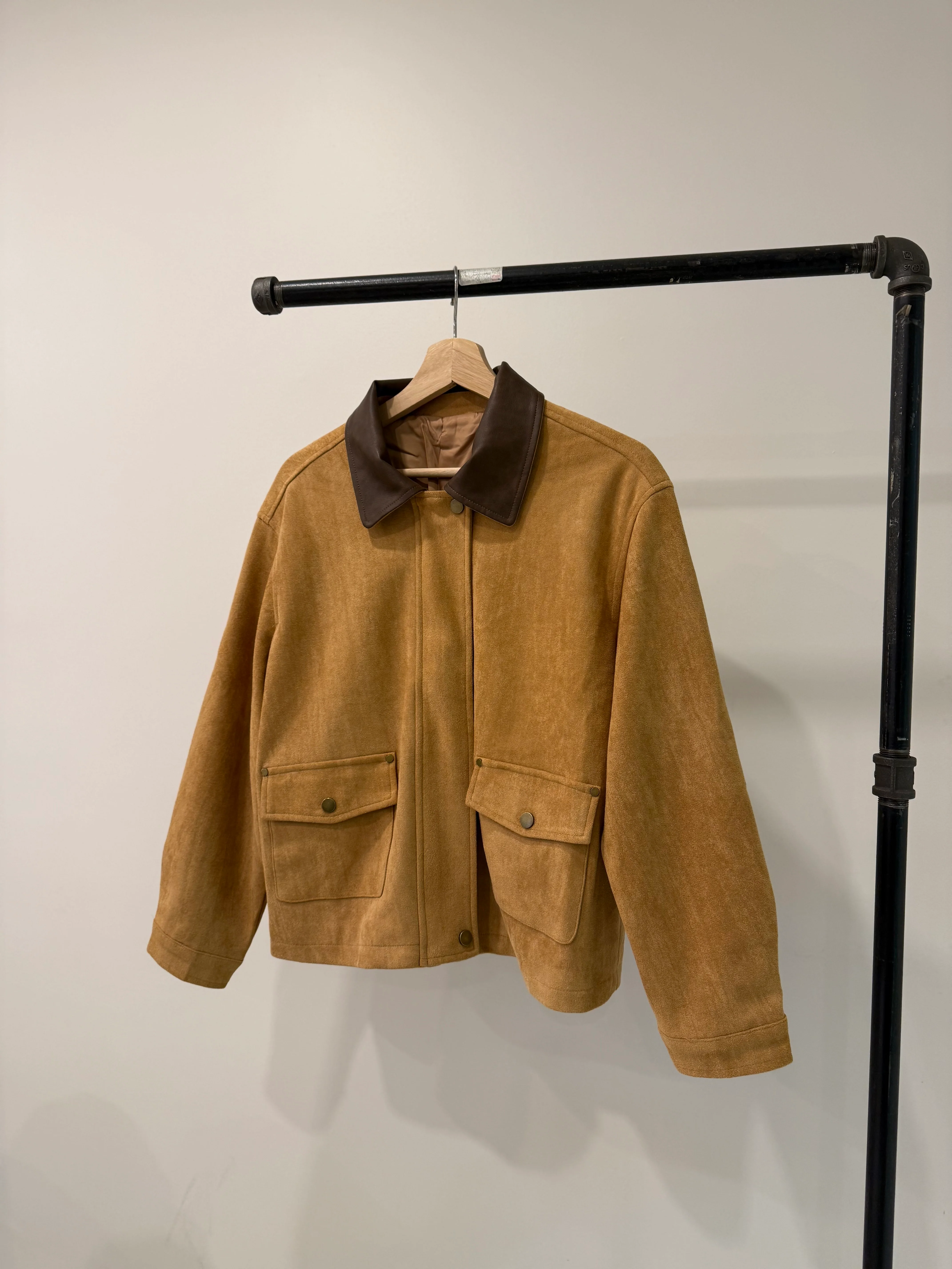 JUST Faux suede jacket - Image 2