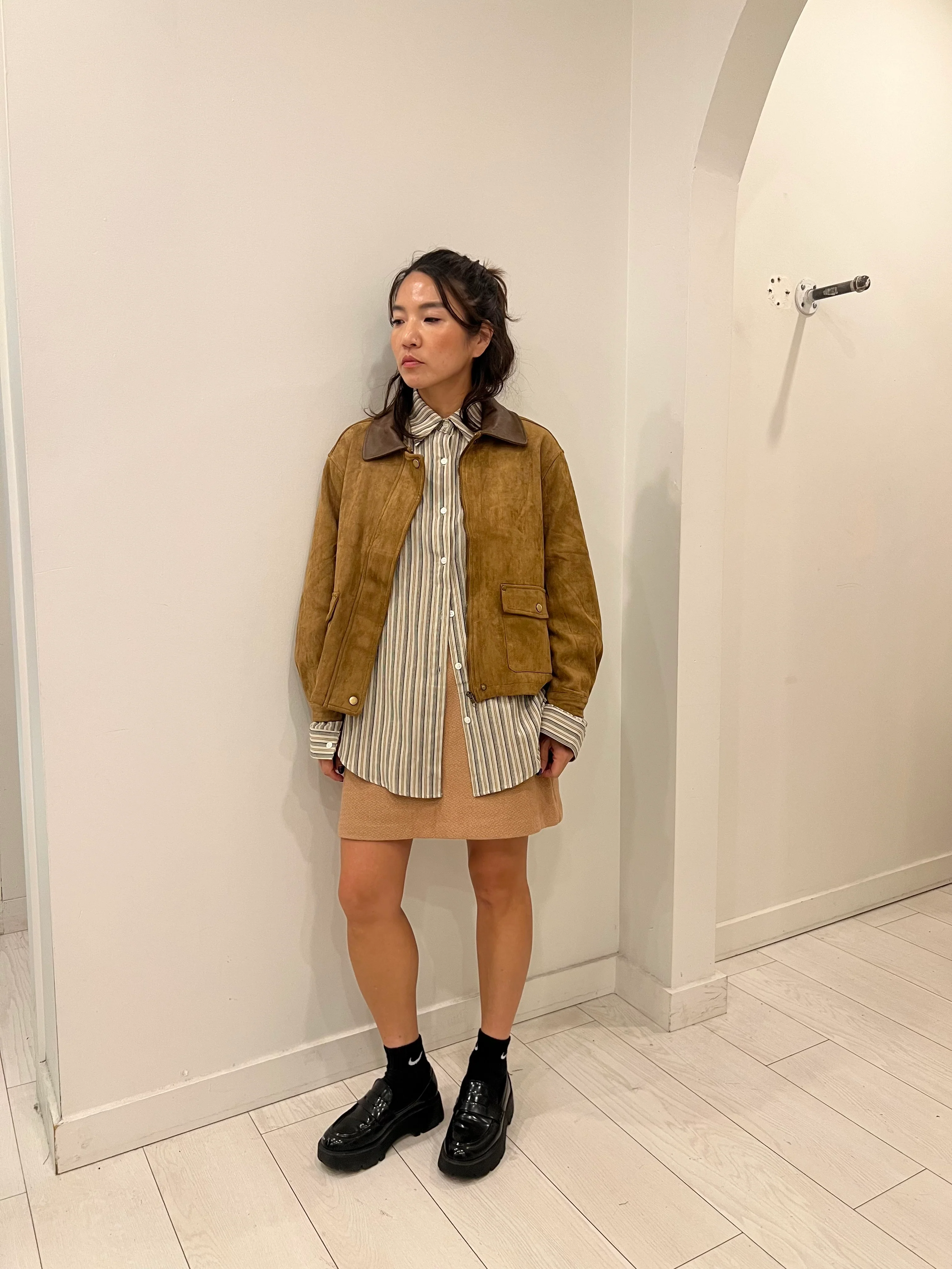 JUST Faux suede jacket - Image 7
