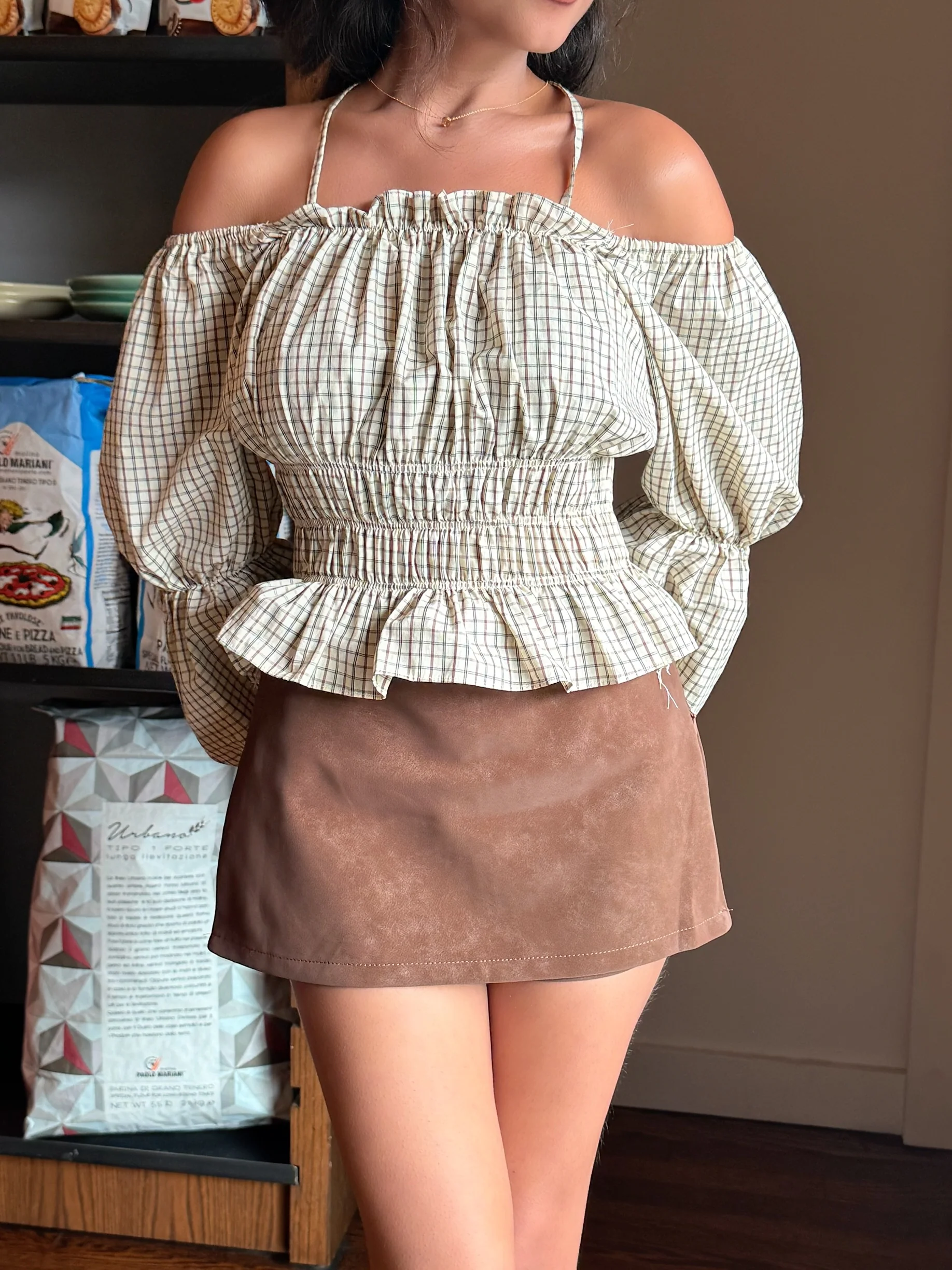 LOVE Micro split skirt - Image 4