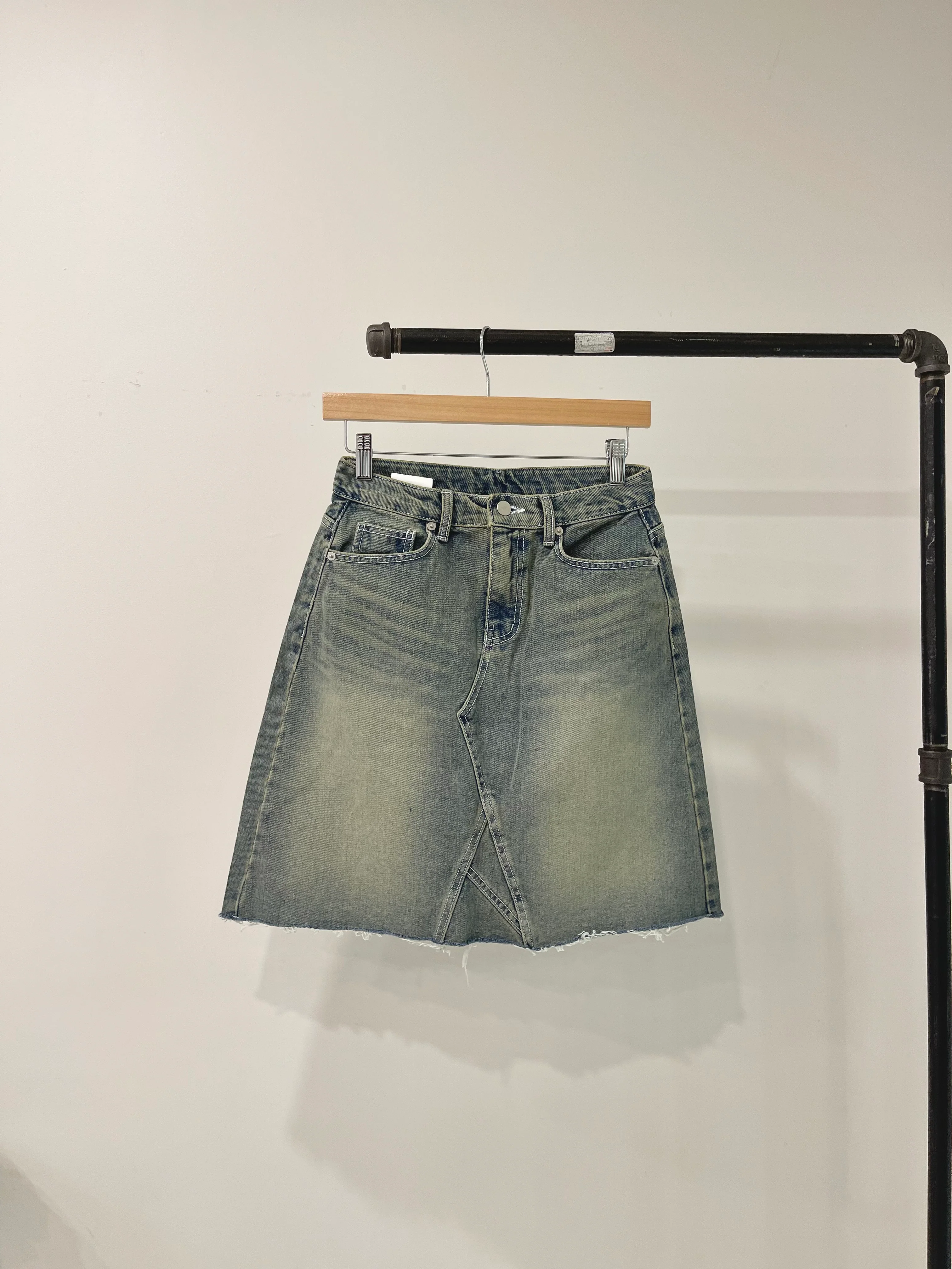 MANE Denim midi skirt - Image 8