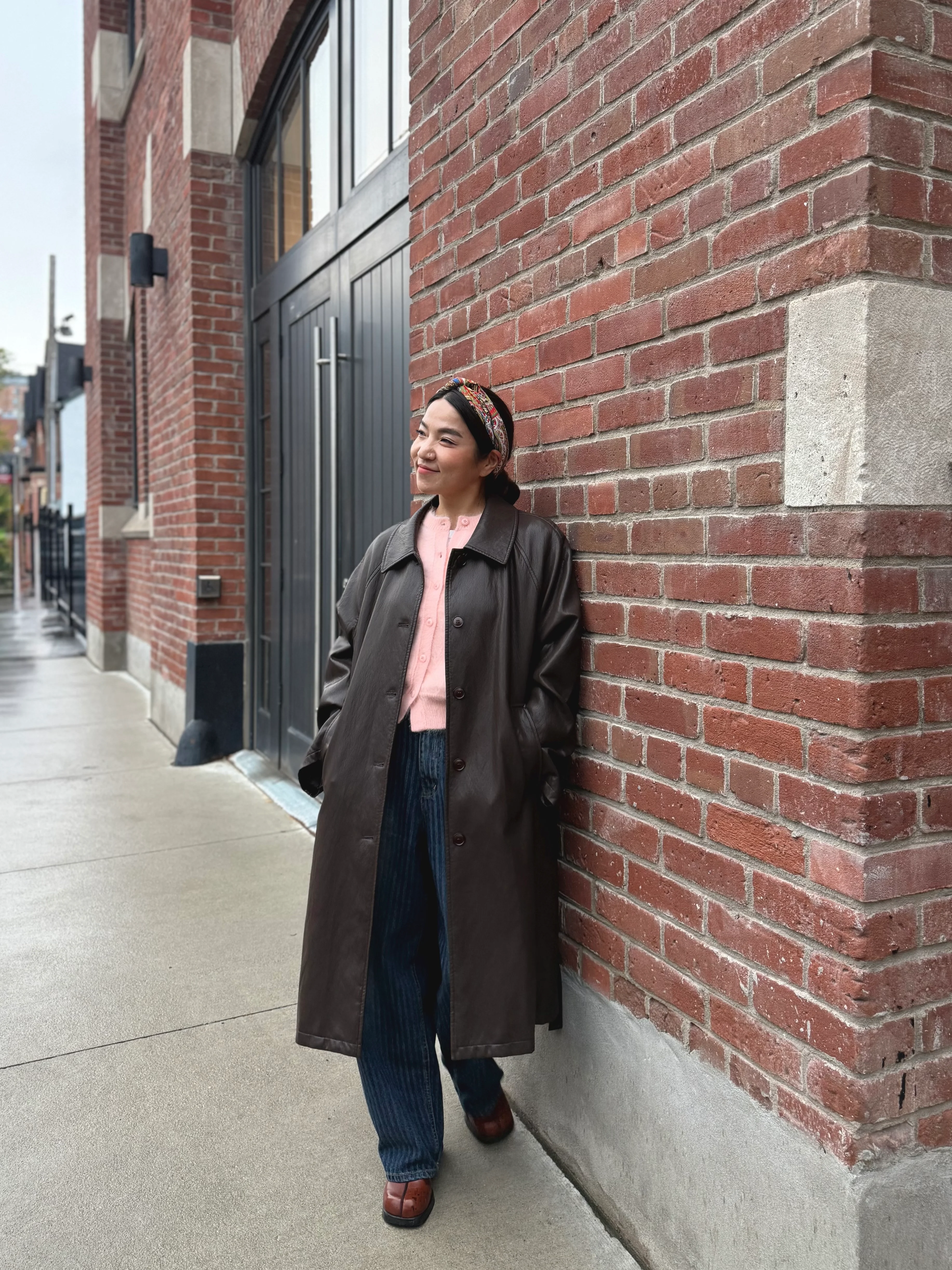 MAYBE Vegan leather coat - Image 25