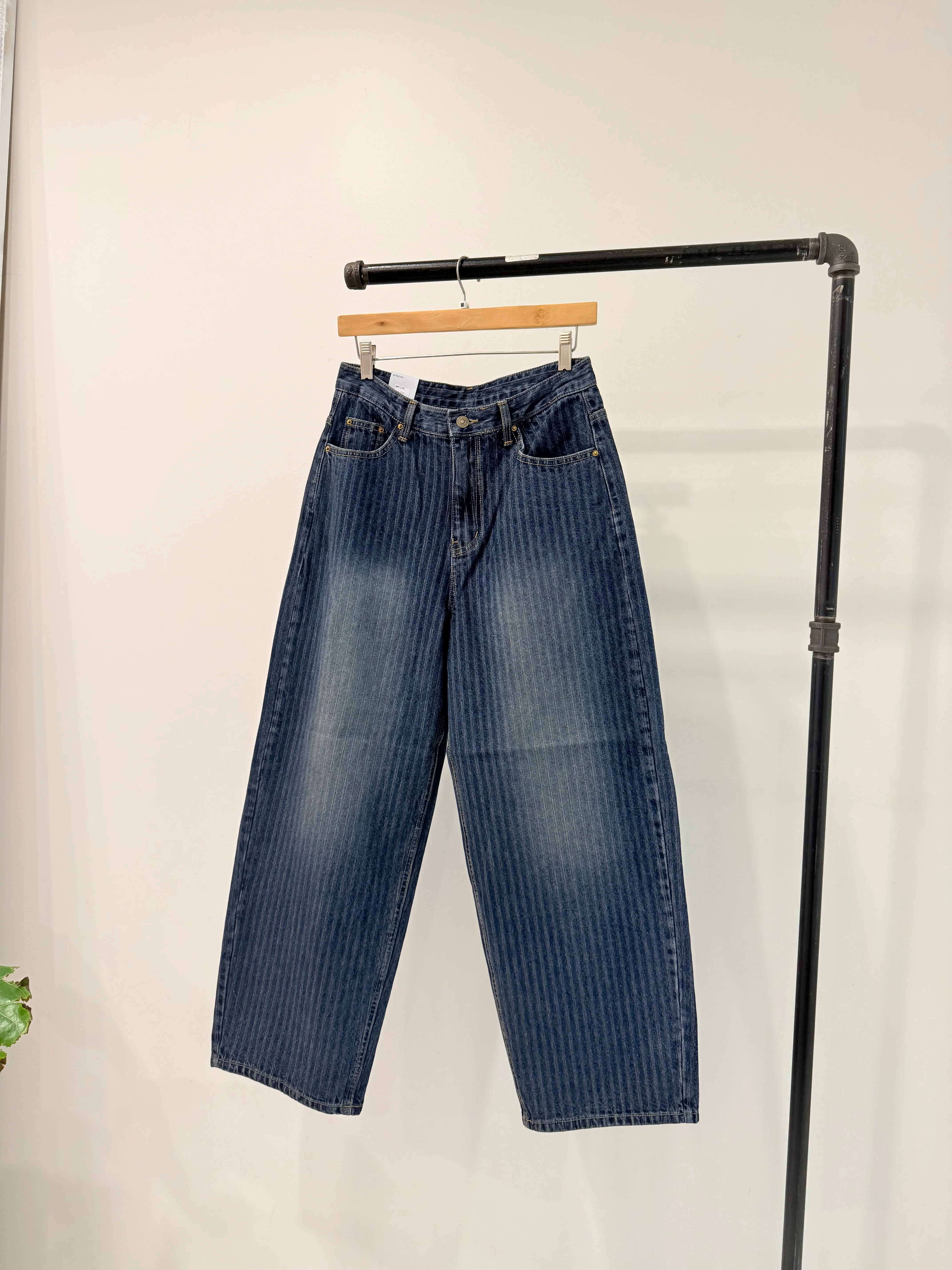 MEGO Striped denim jeans - Image 2
