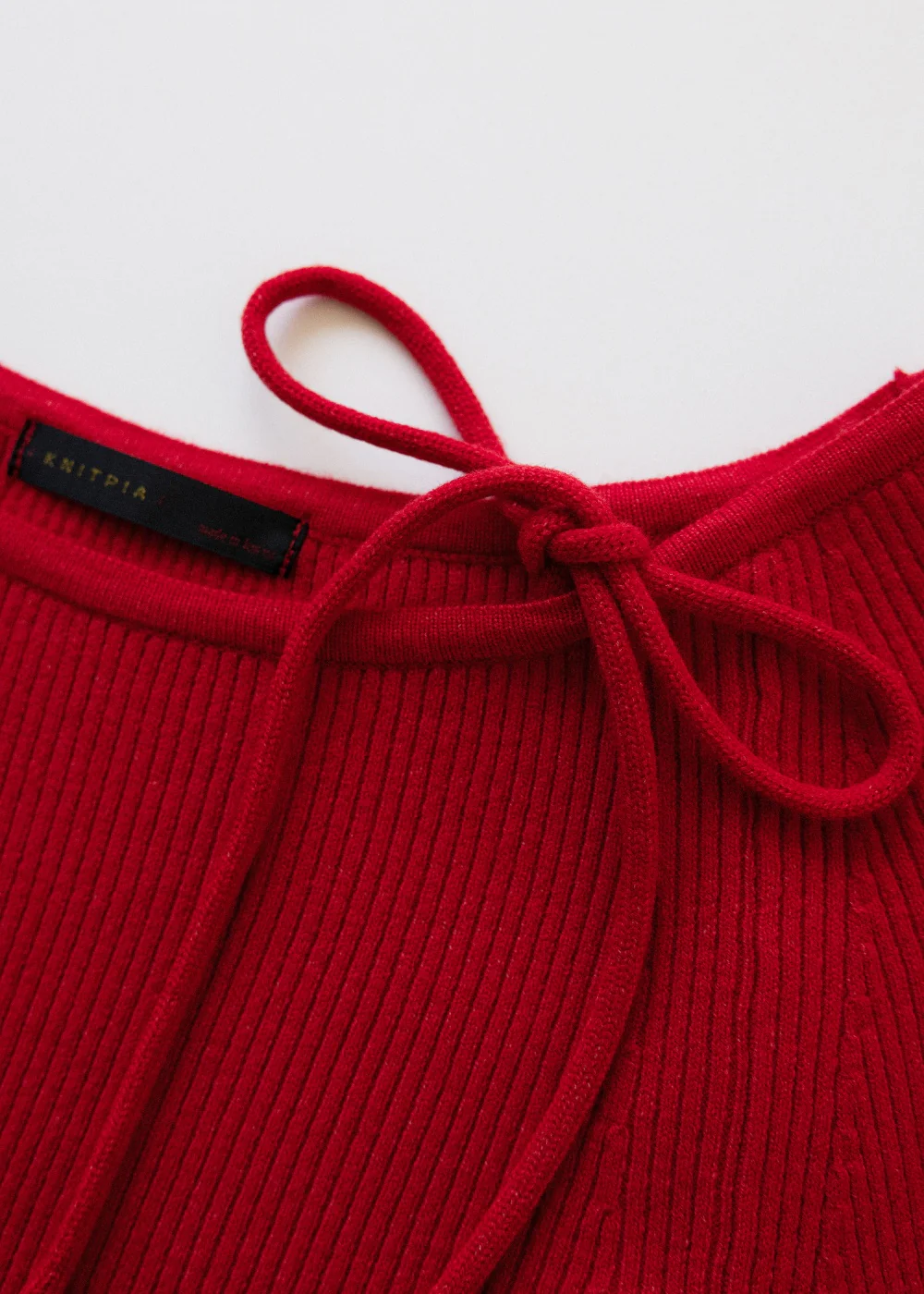 MELO Tie shoulder knit top - Image 17