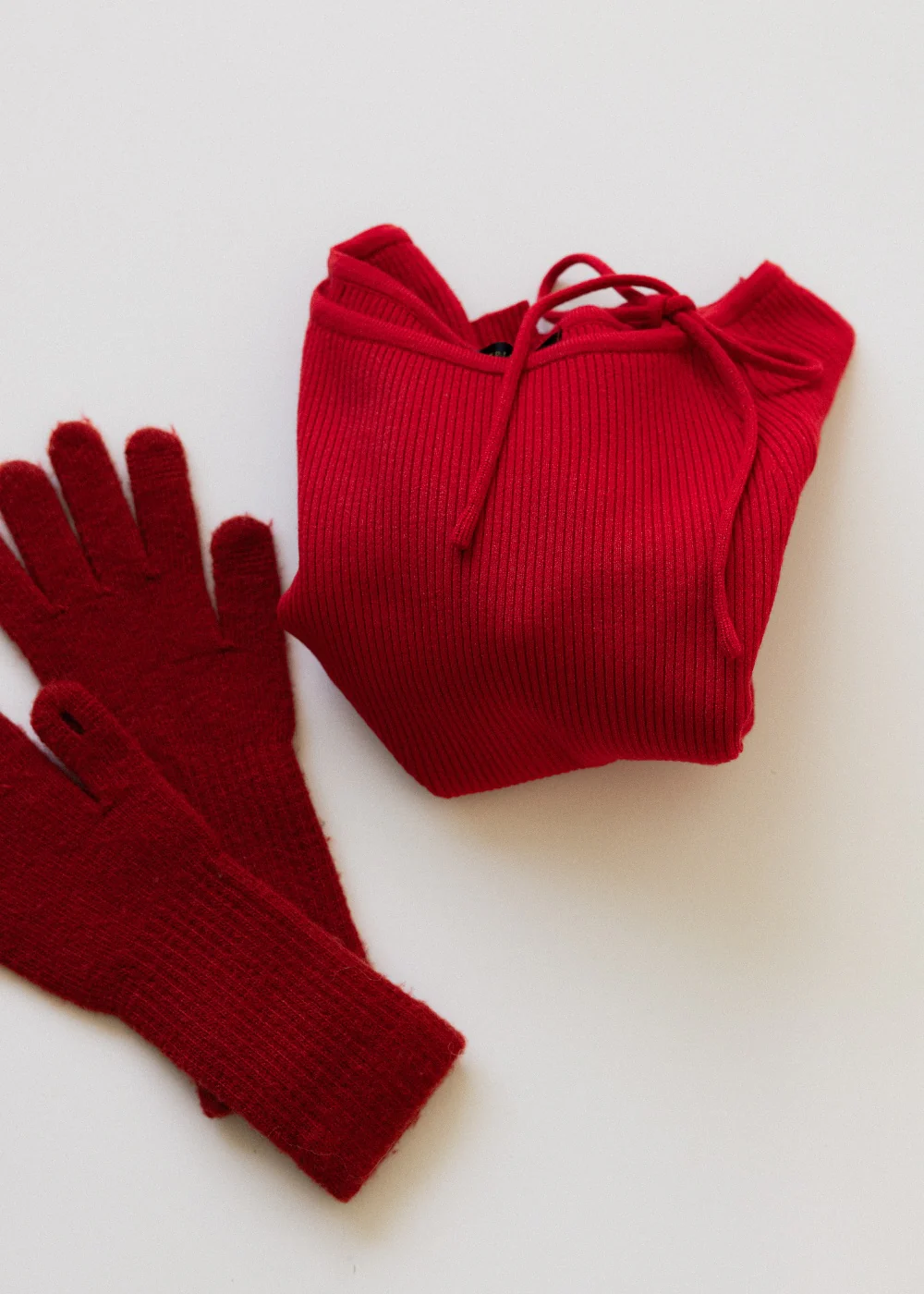 MELO Tie shoulder knit top - Image 21