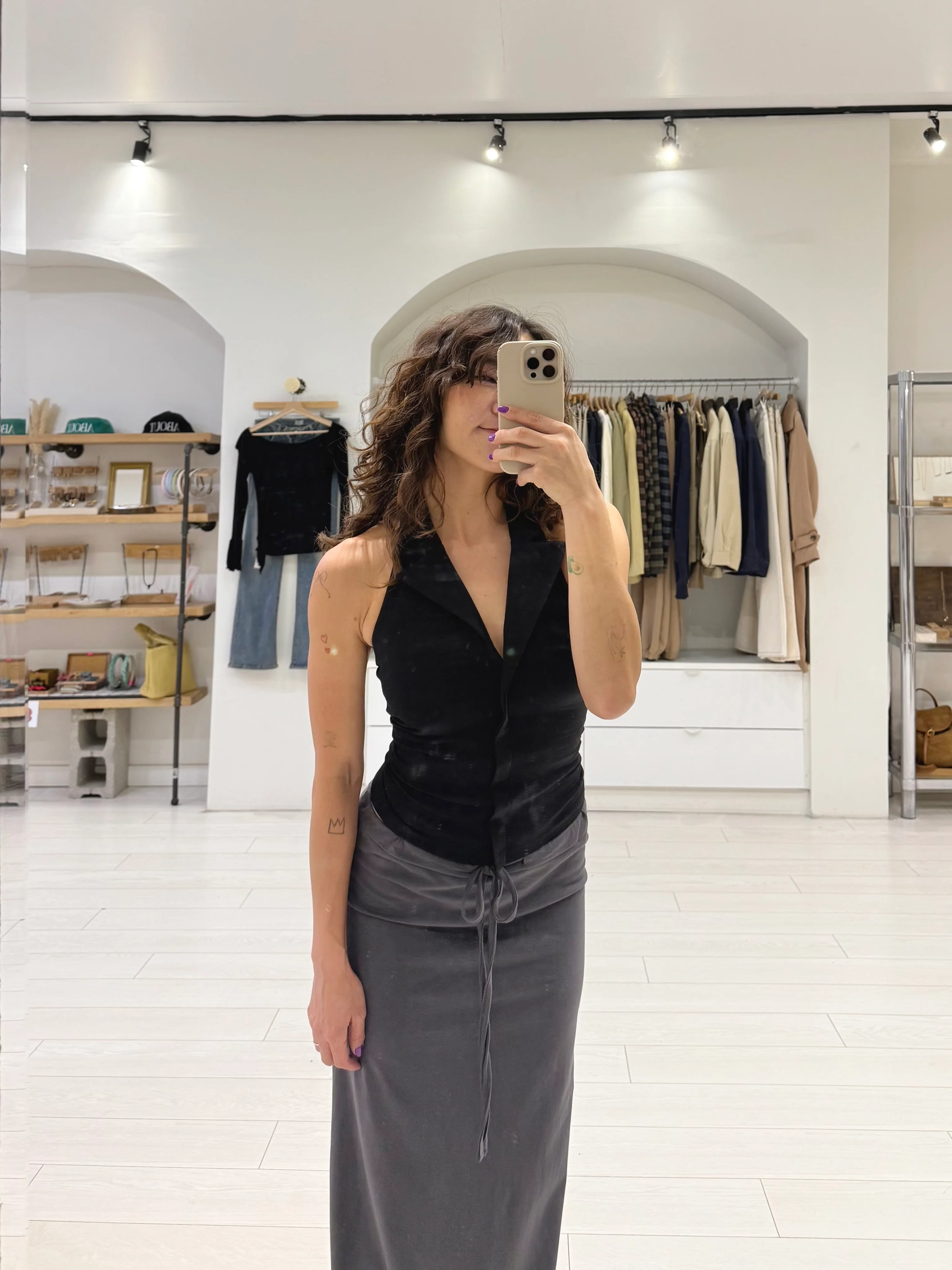 MINKO Collared halter top - Image 7