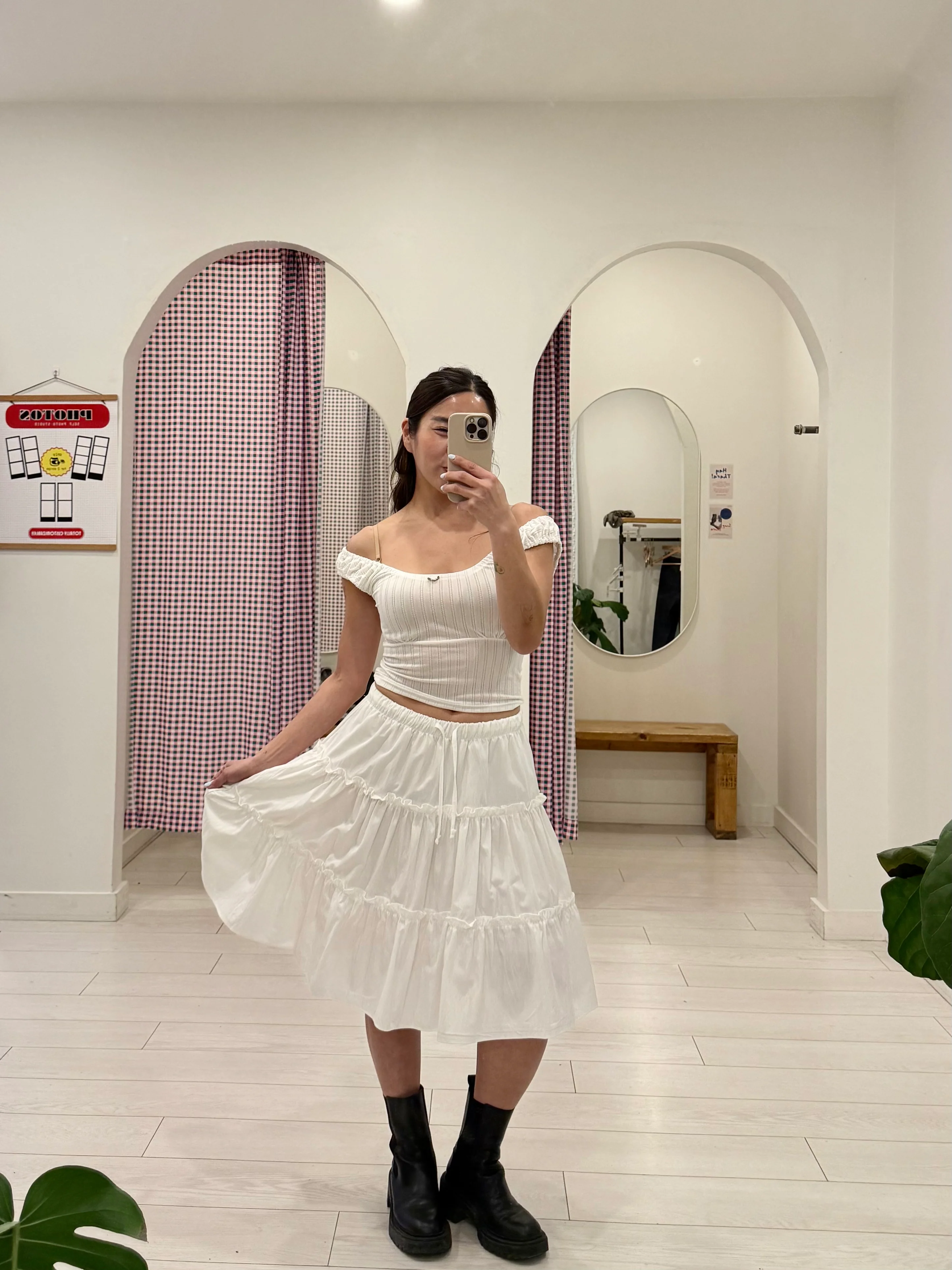 NADIA Midi tiered skirt - Image 10