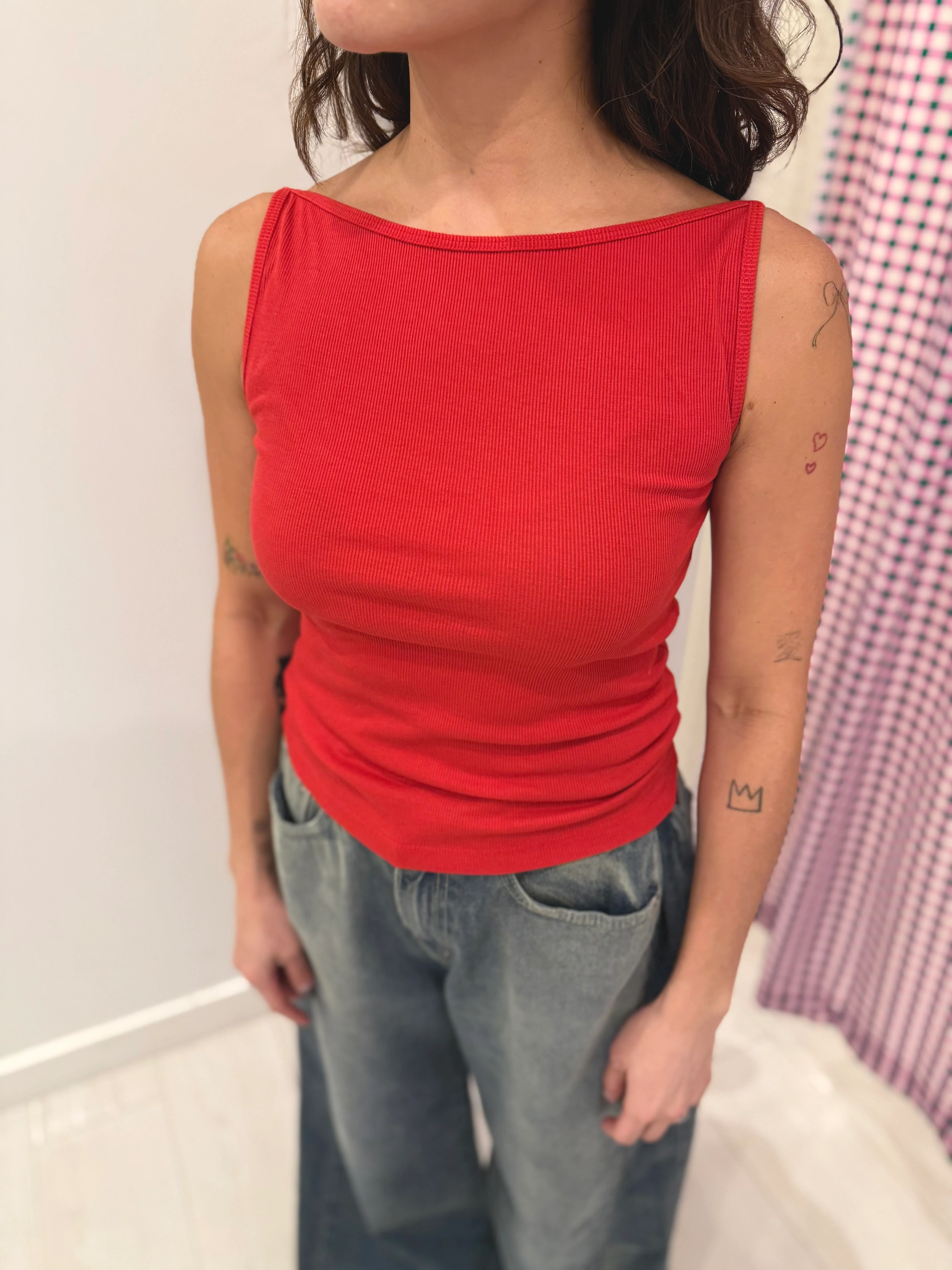 NARIA Boatneck tanktop - Image 10
