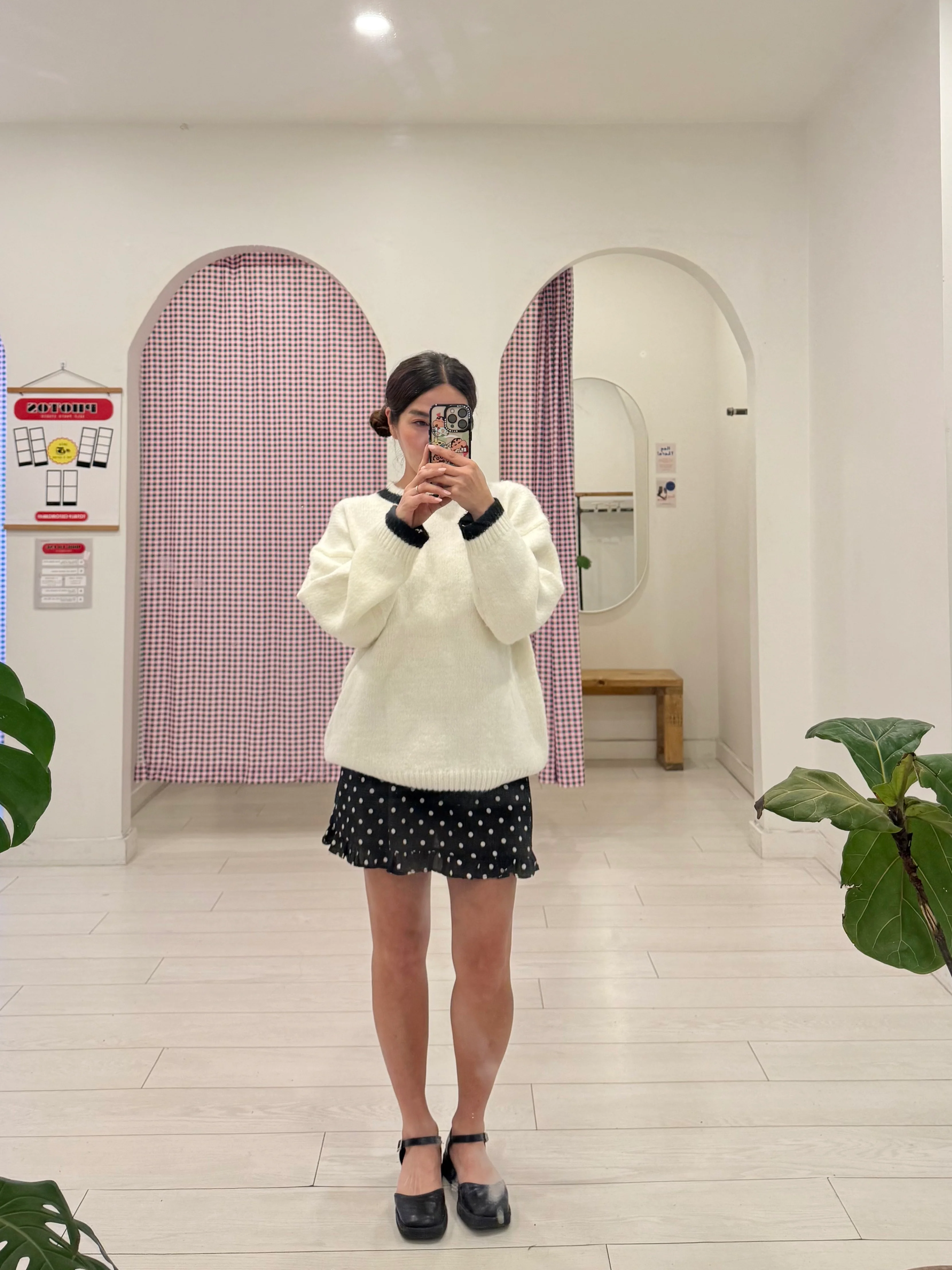 NELLA Polkadot mini skirt - Image 6