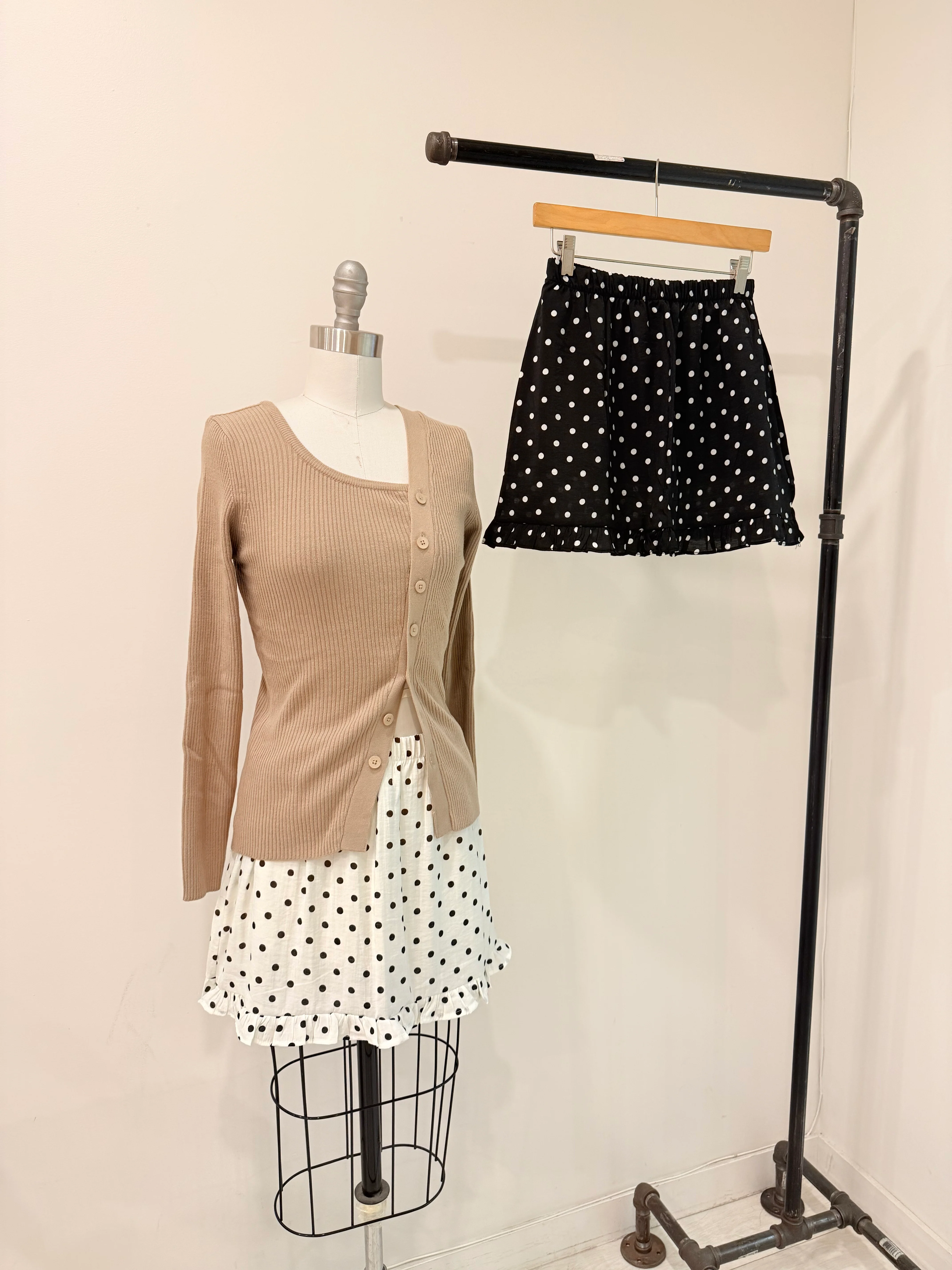 NELLA Polkadot mini skirt - Image 7