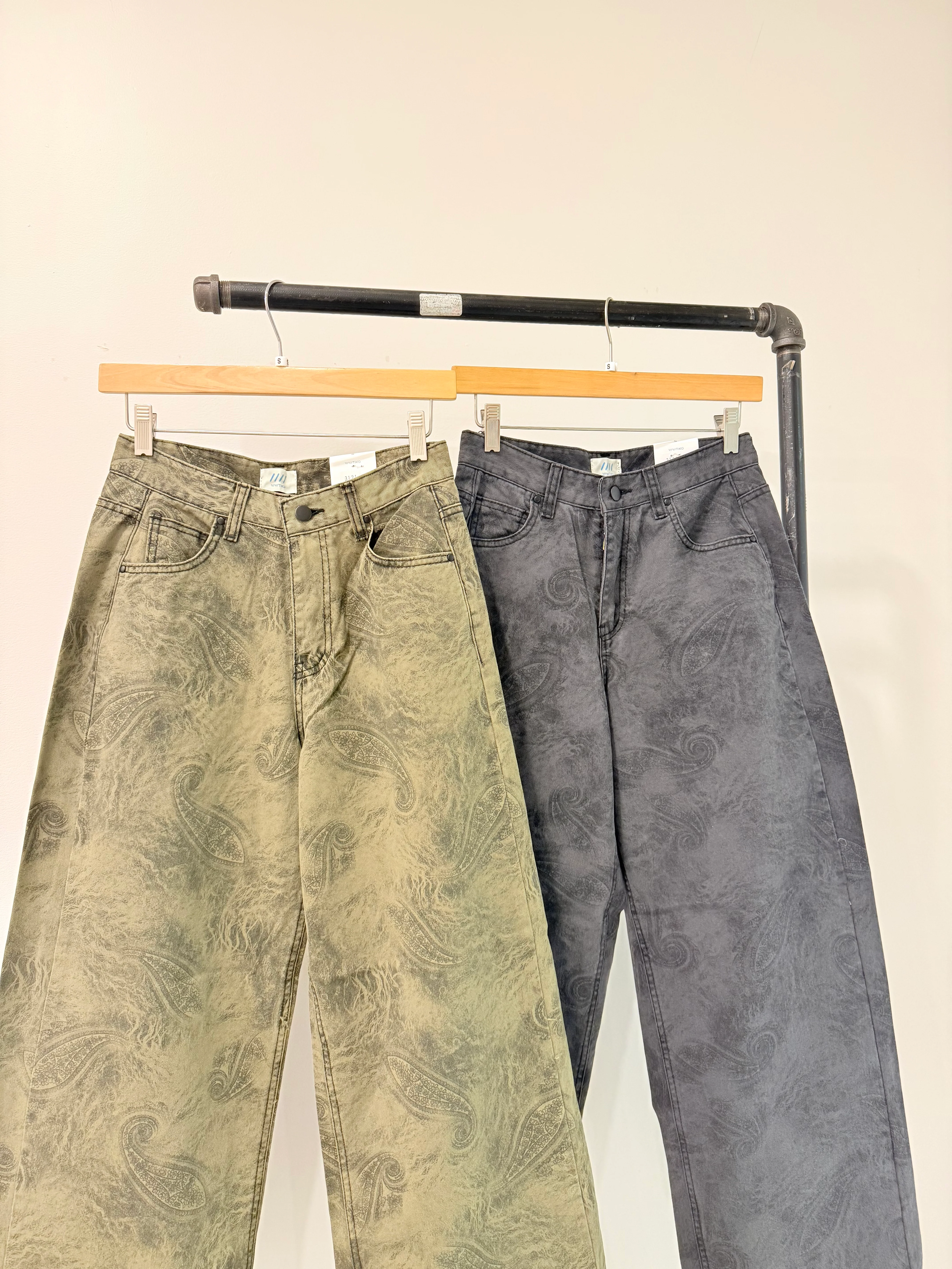 NIGHT Paisley print jeans - Image 11