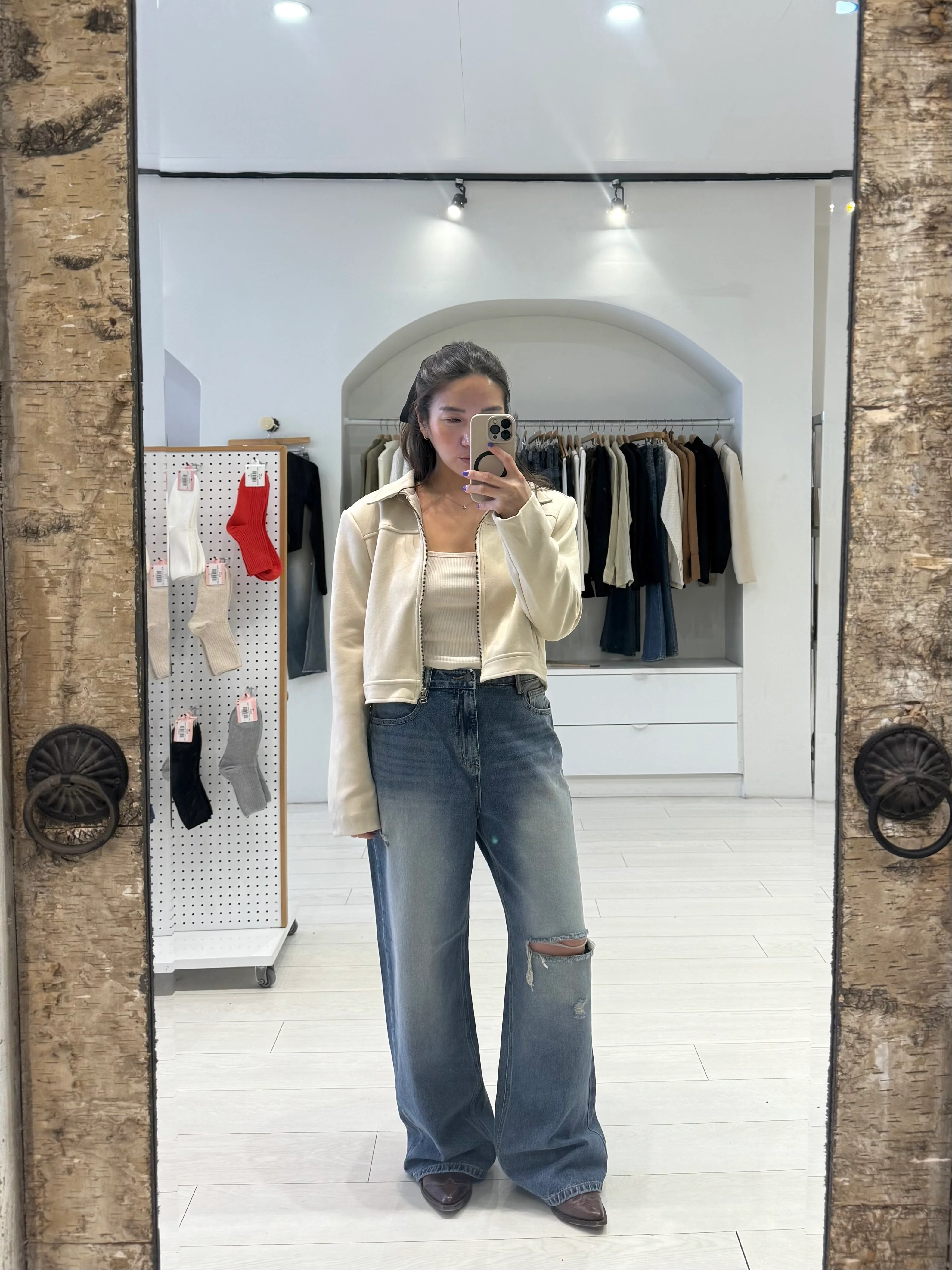 PALLO Faux suede jacket - Image 5