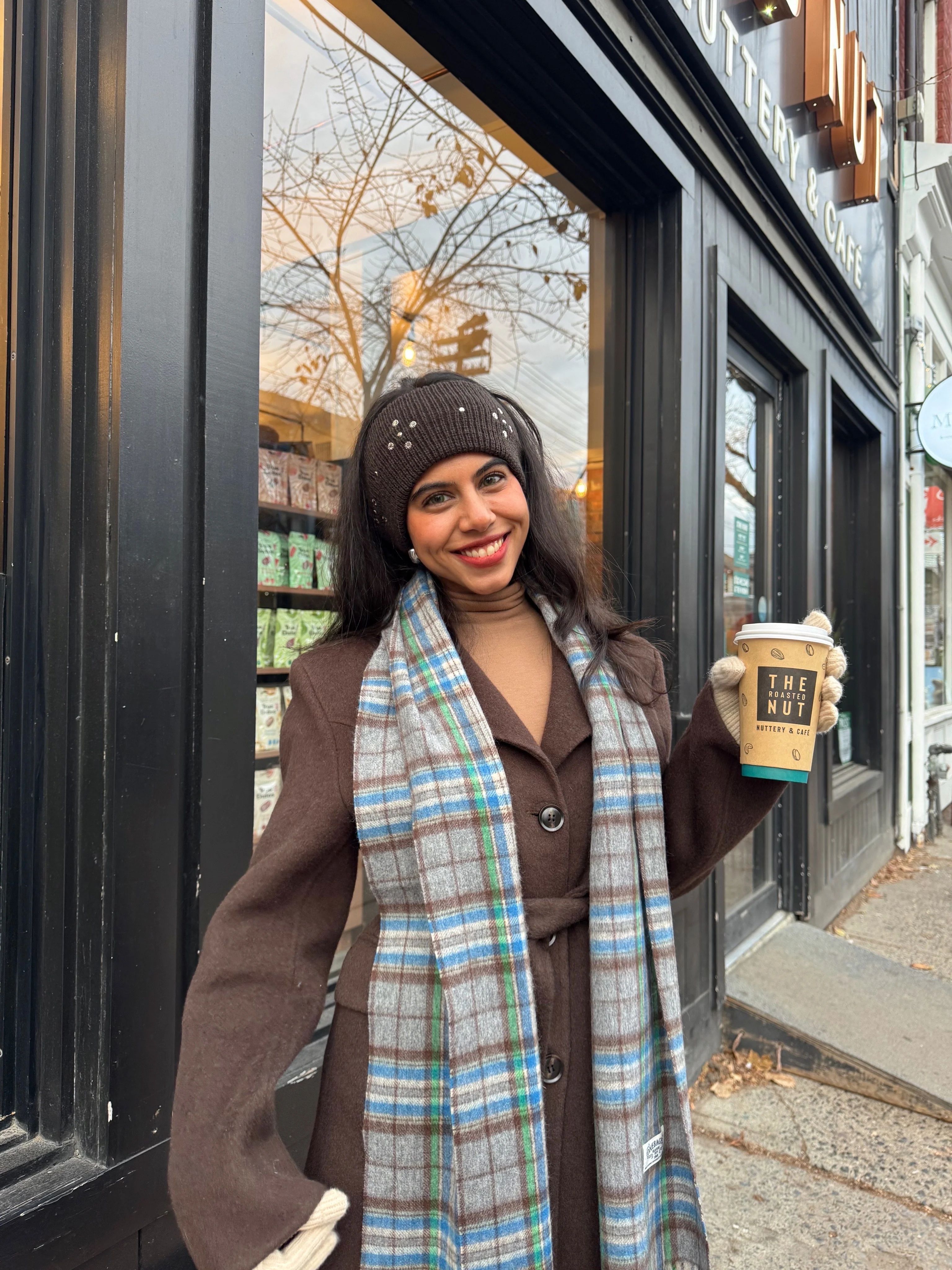 PART Plaid wool scarf - Image 17