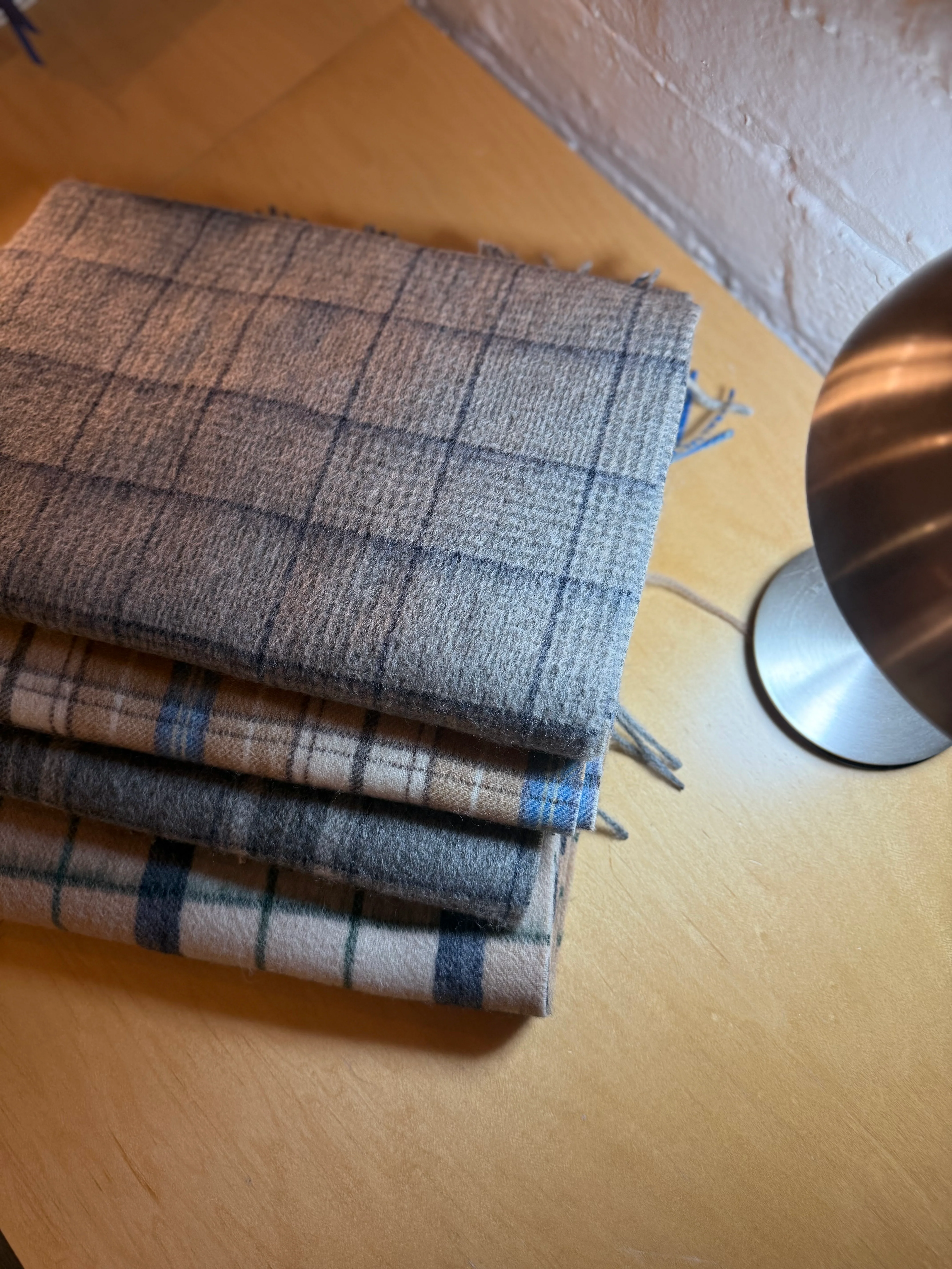 PART Plaid wool scarf - Image 24