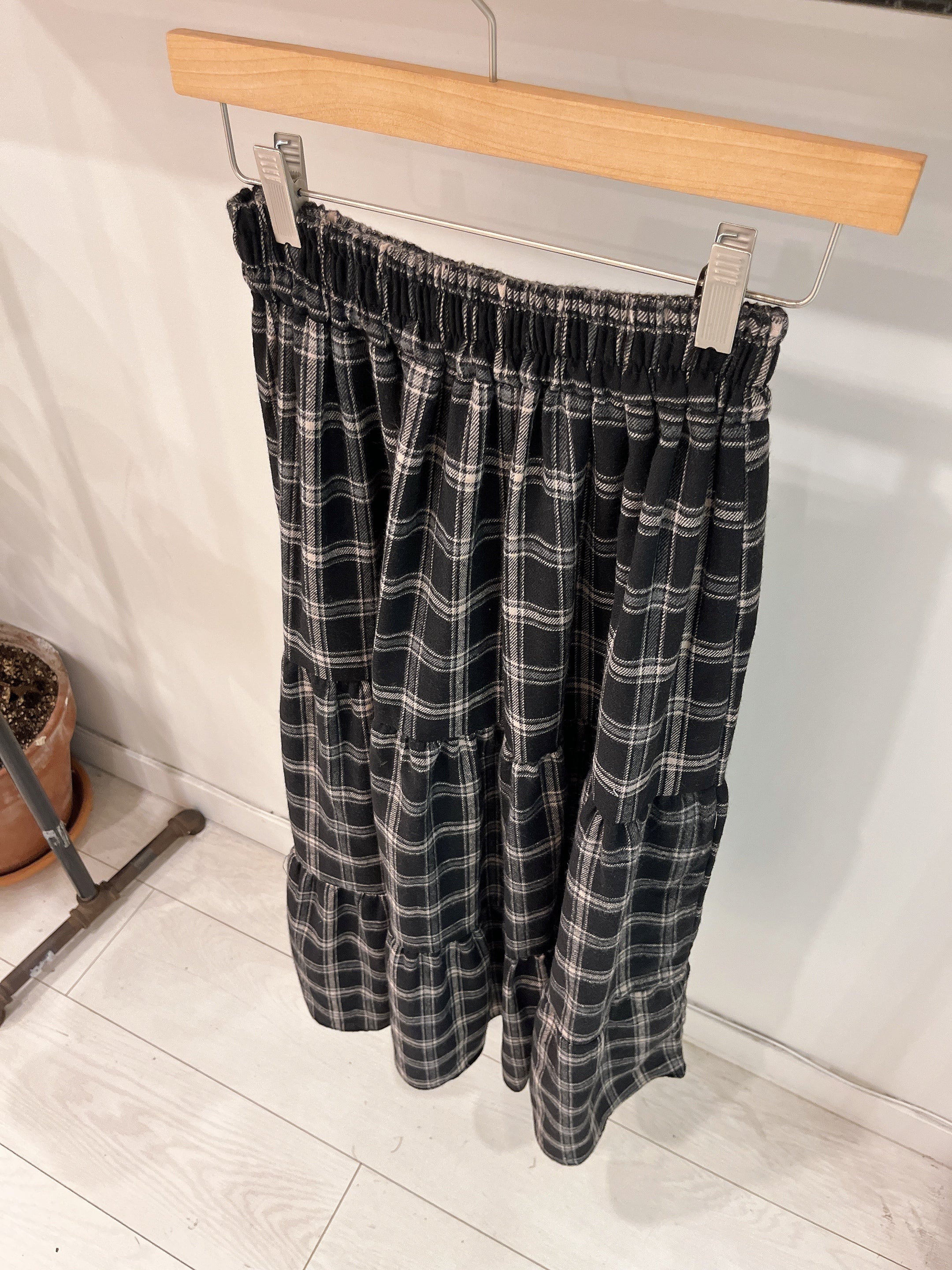 PASHA Plaid maxi skirt - Image 22