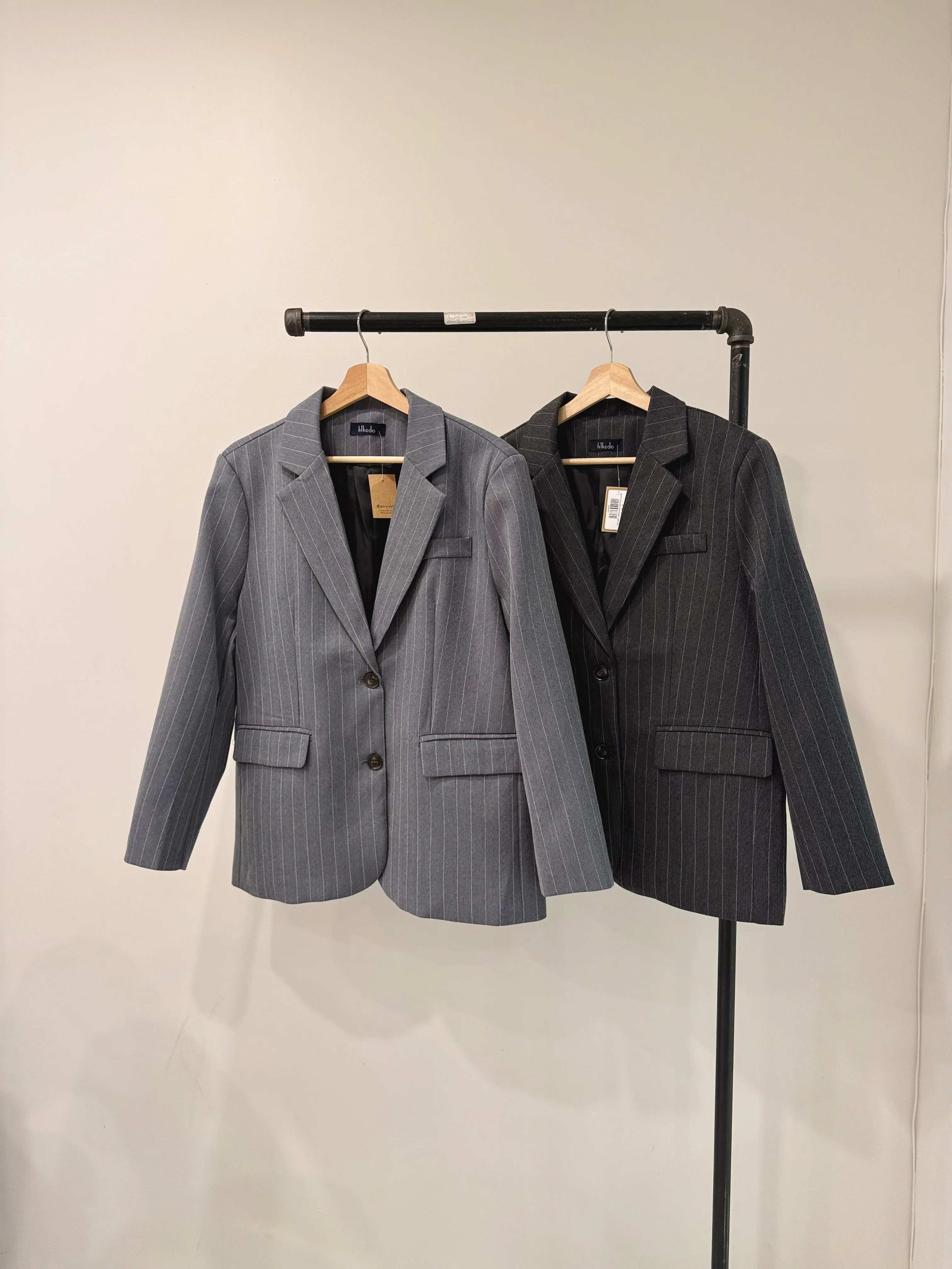 PATZO Oversized stripe blazer - Image 2