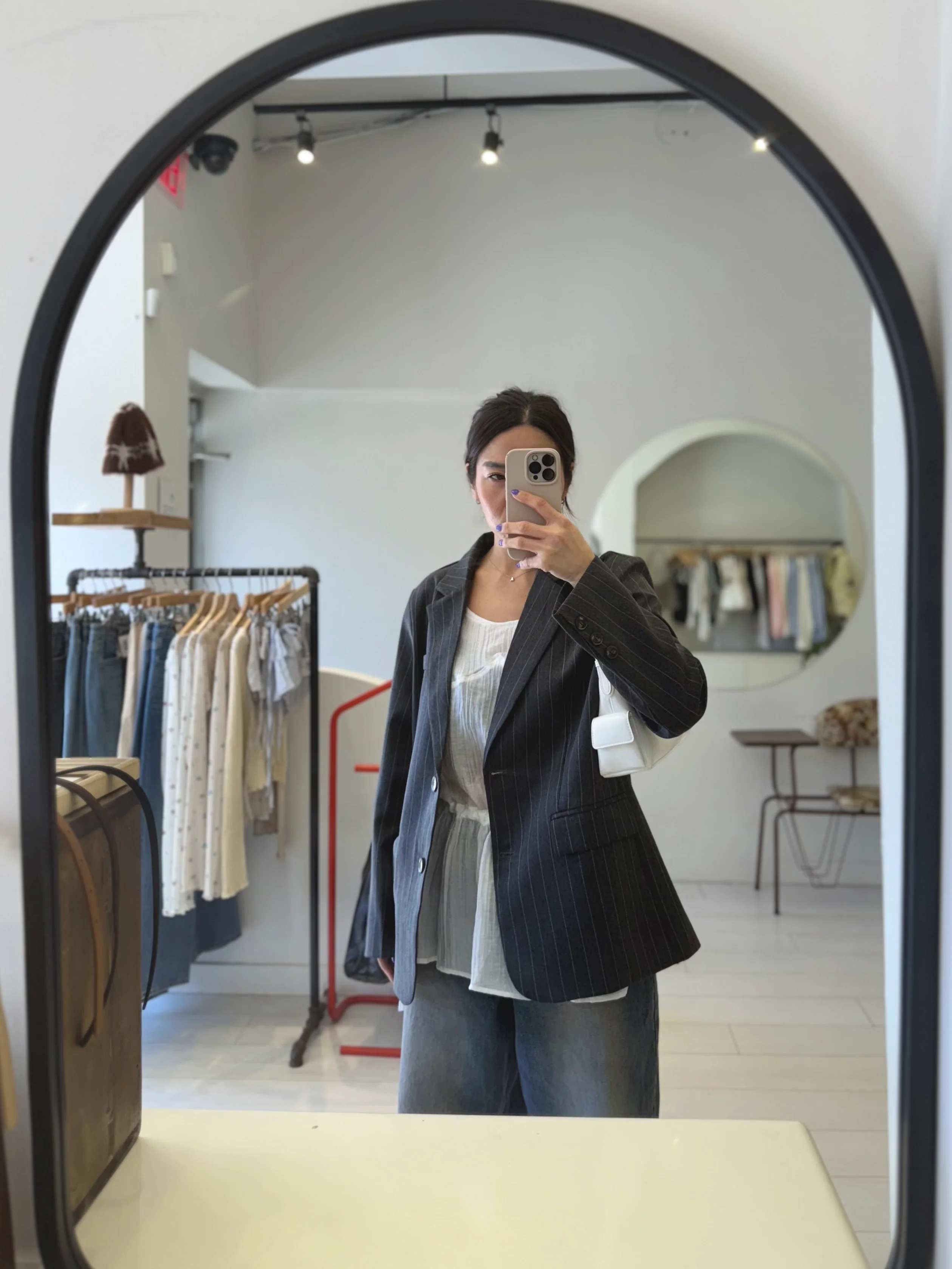 PATZO Oversized stripe blazer - Image 6