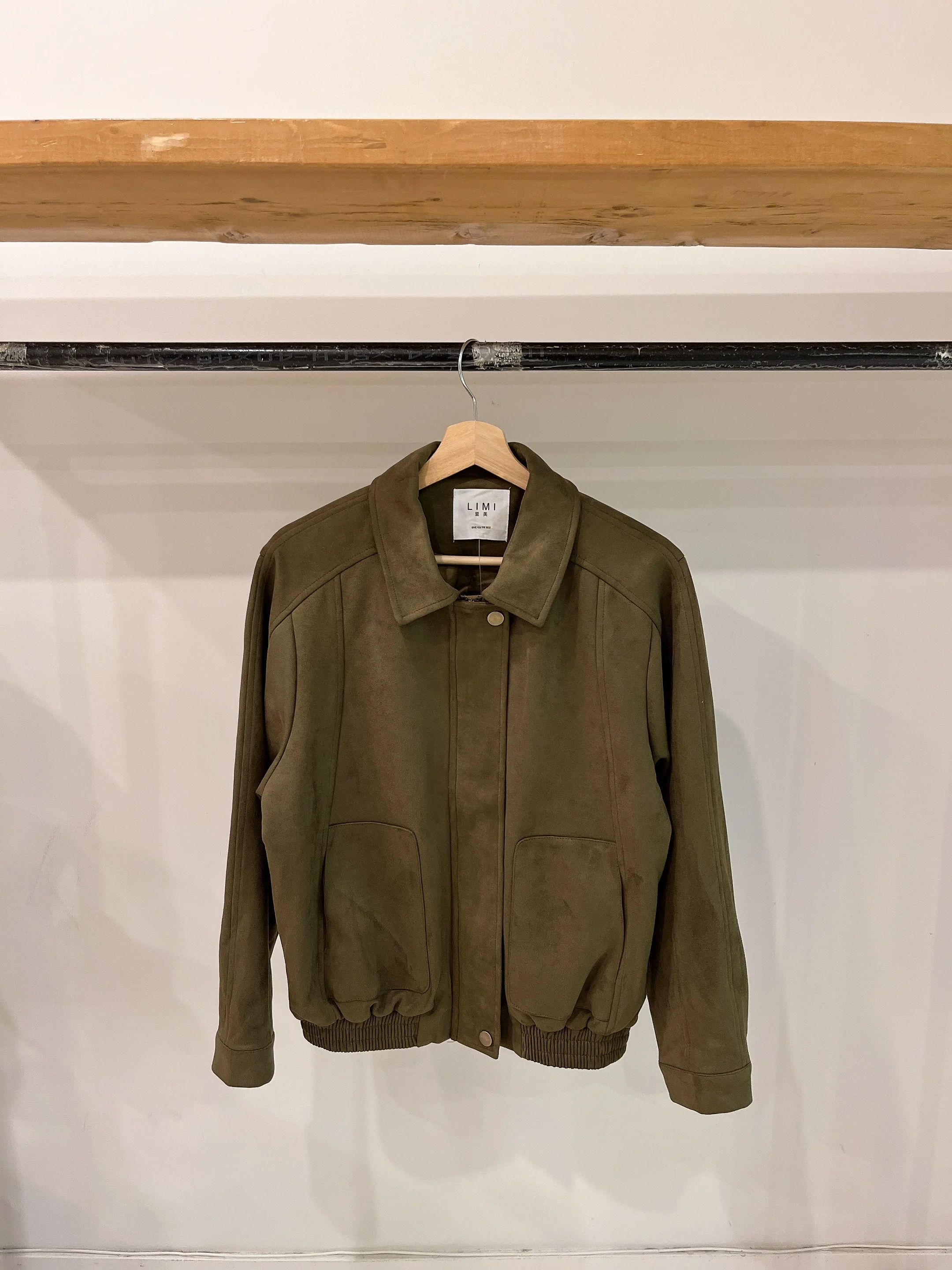 PAYO Suede bomber jacket - Image 19