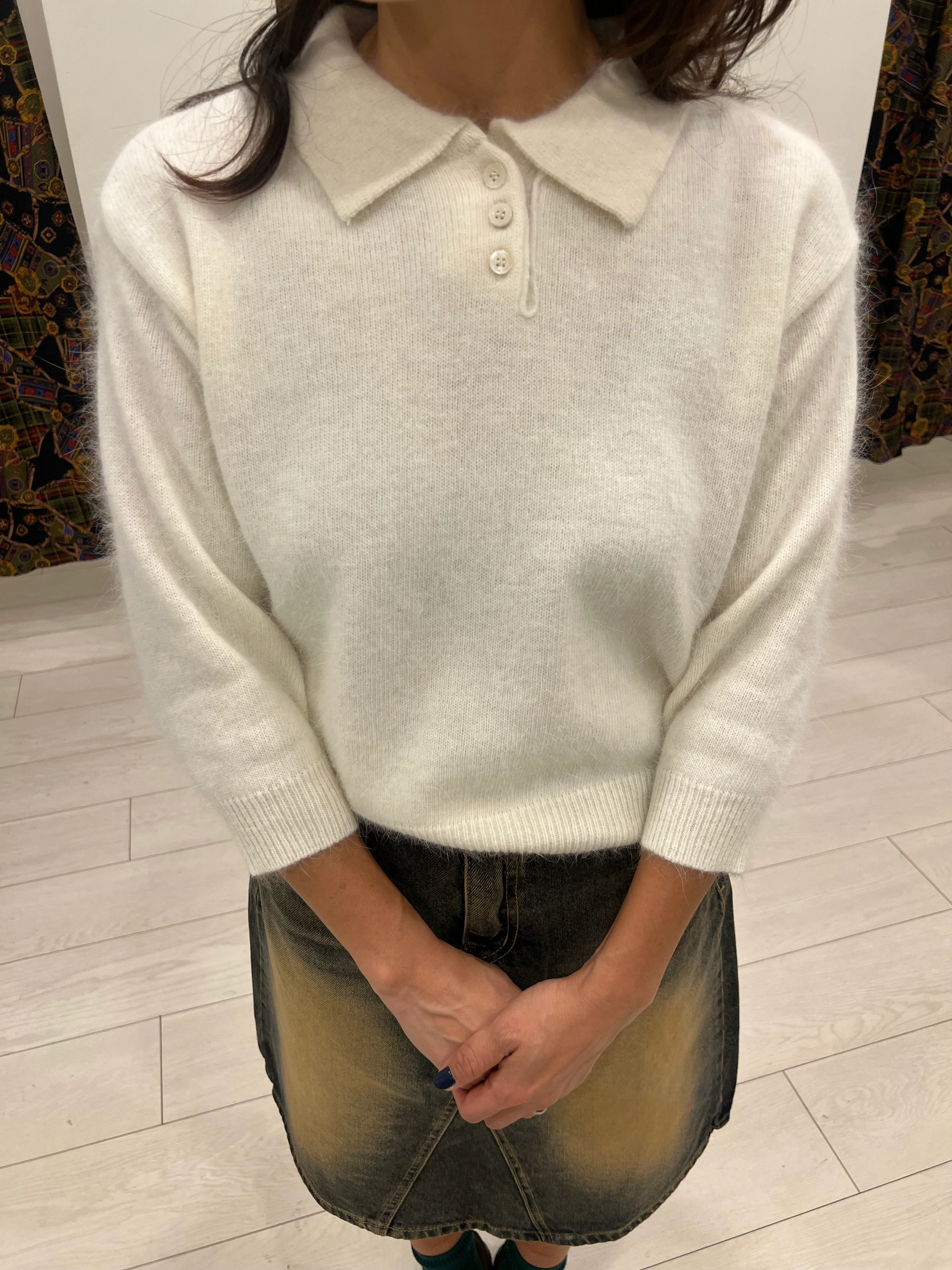PEACH Angora sweater - Image 8